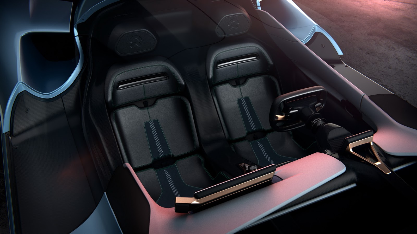 NextEV NIO EP9 (2016): Interior