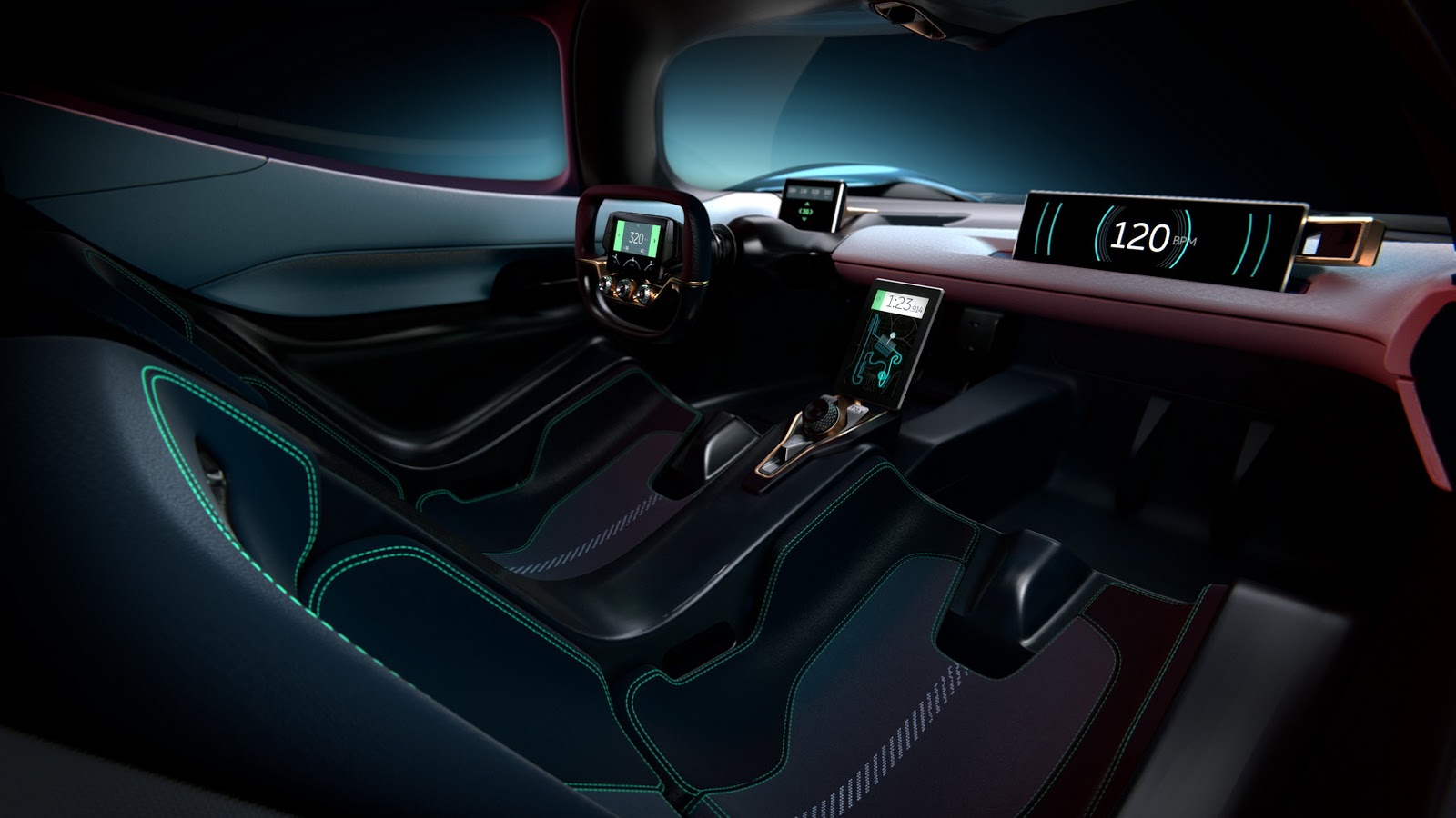 NextEV NIO EP9 (2016): Interior