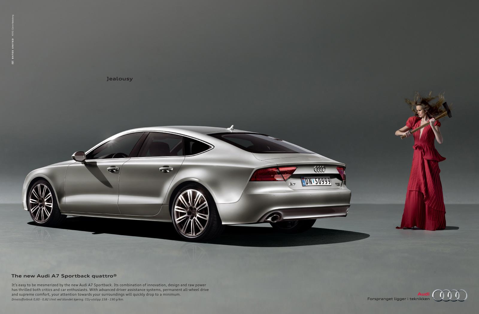 Audi A7 Ad (March, 2011): Jealousy