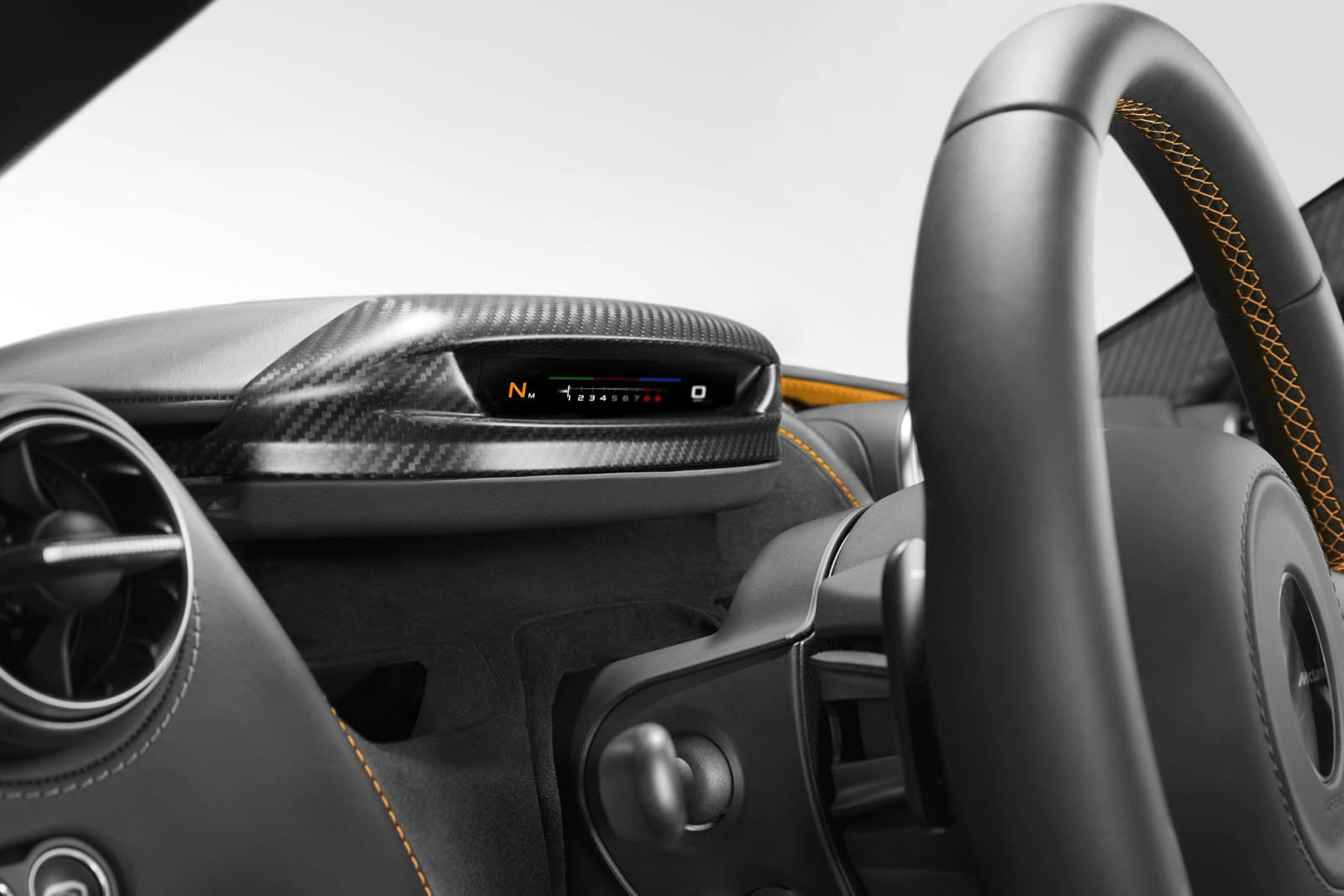 McLaren 720S (2017) - Interior - Folding Driver Display