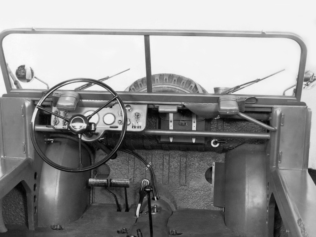 Porsche Typ 597/2 Jagdwagen (1955-1956) - Interior