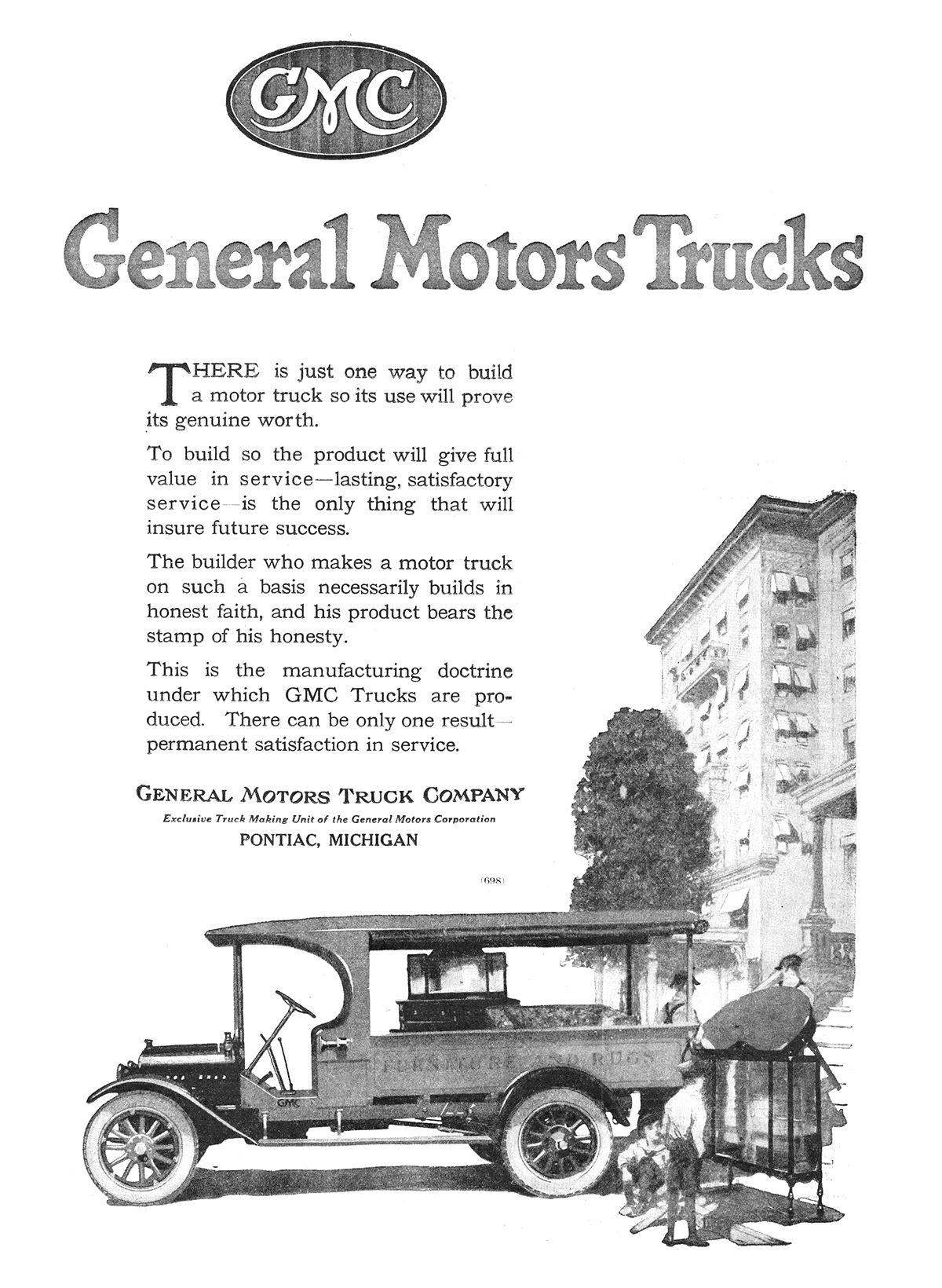 General Motors Trucks Ad (September, 1920)