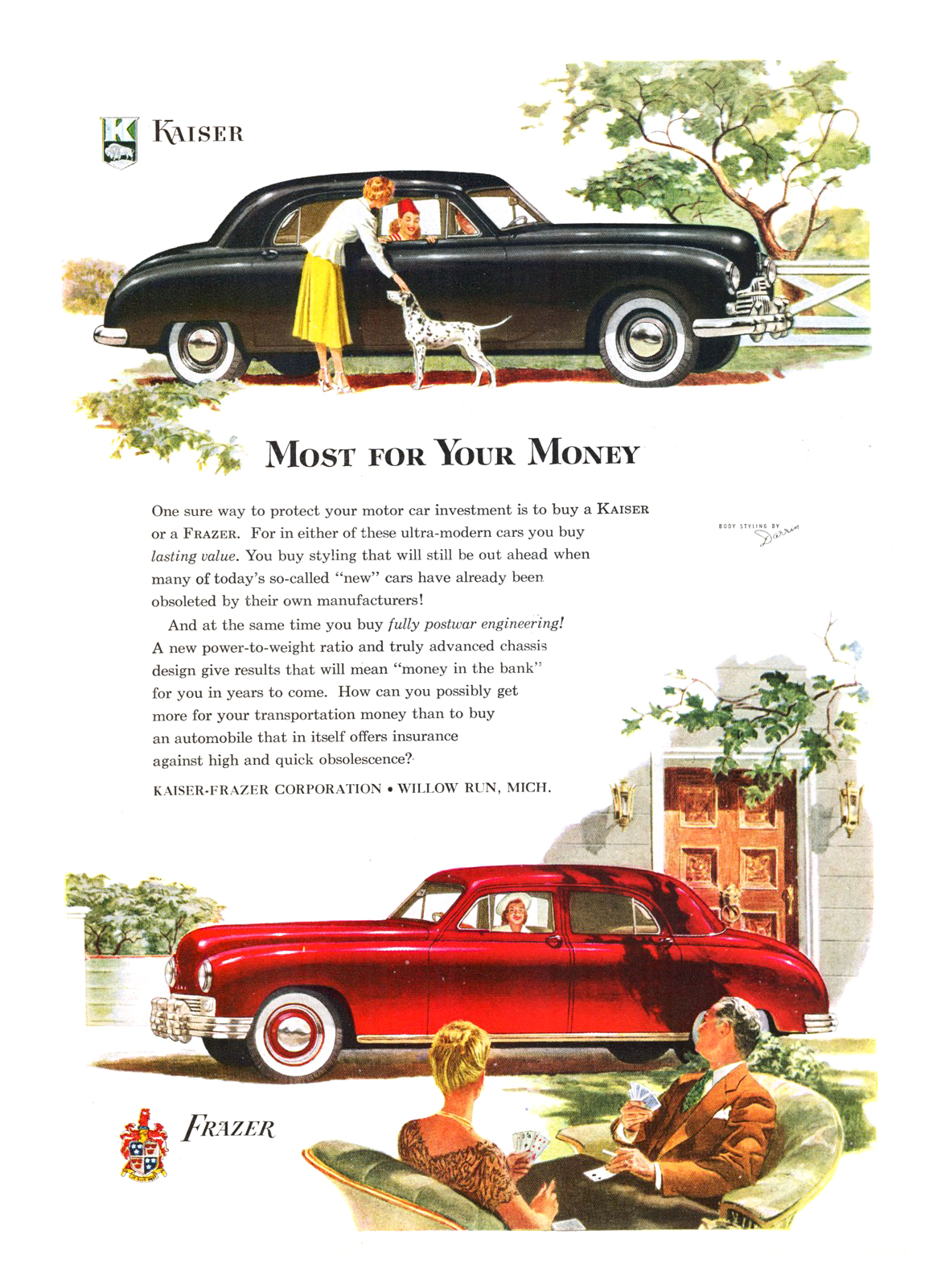 Kaiser-Frazer Ad (April, 1948)