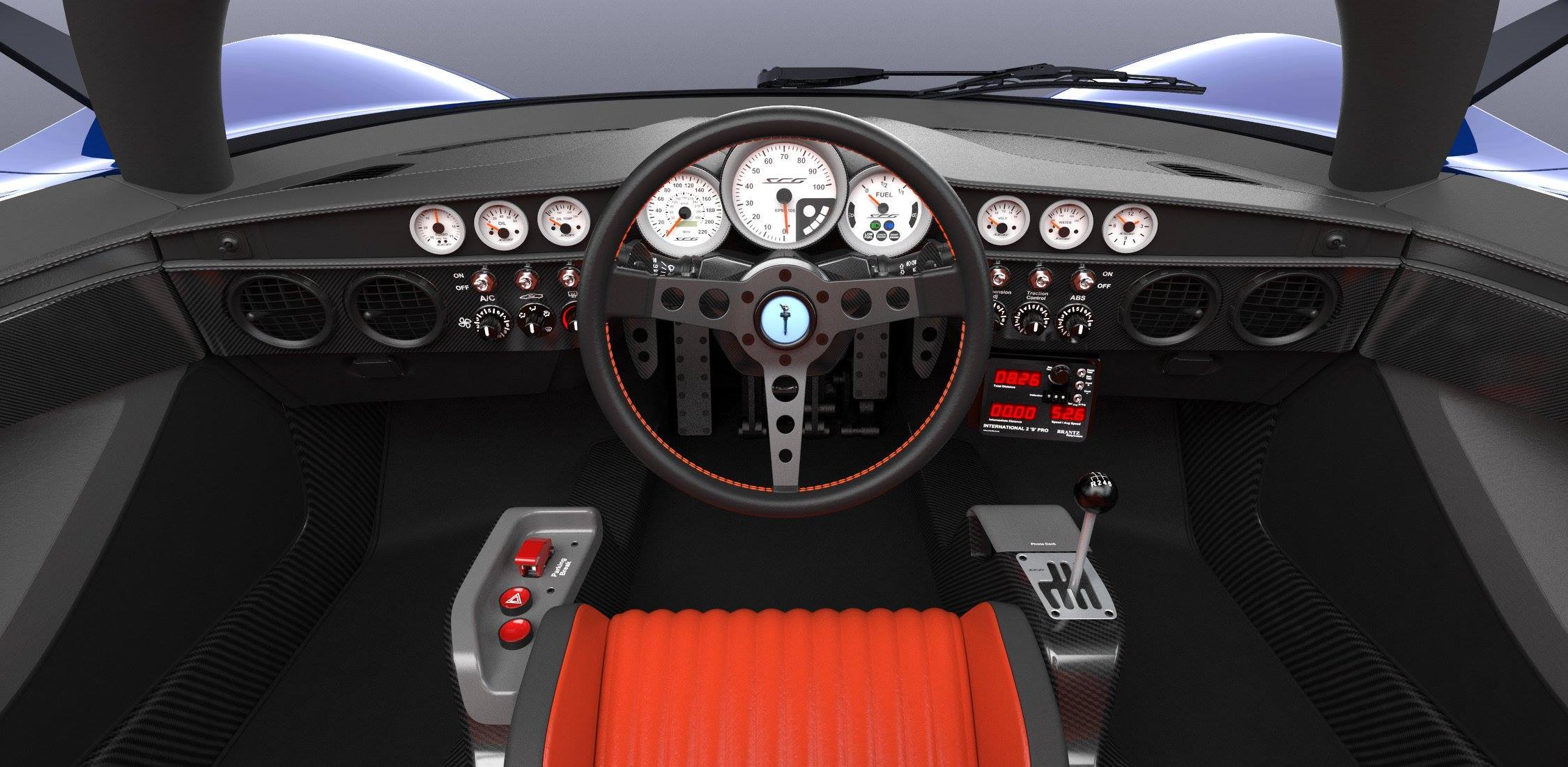 Scuderia Cameron Glickenhaus SCG 004S (2019) - Interior