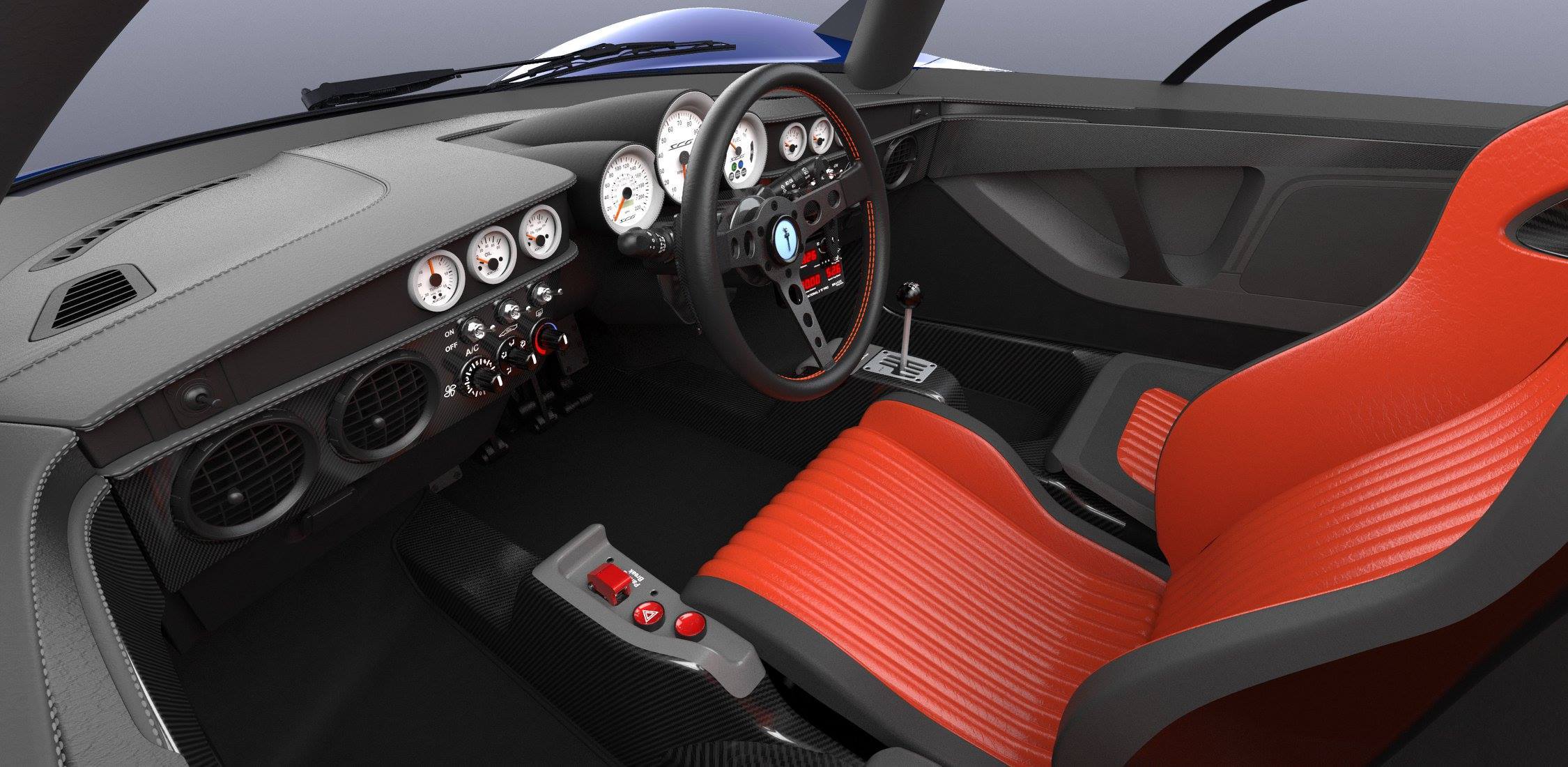Scuderia Cameron Glickenhaus SCG 004S (2019) - Interior