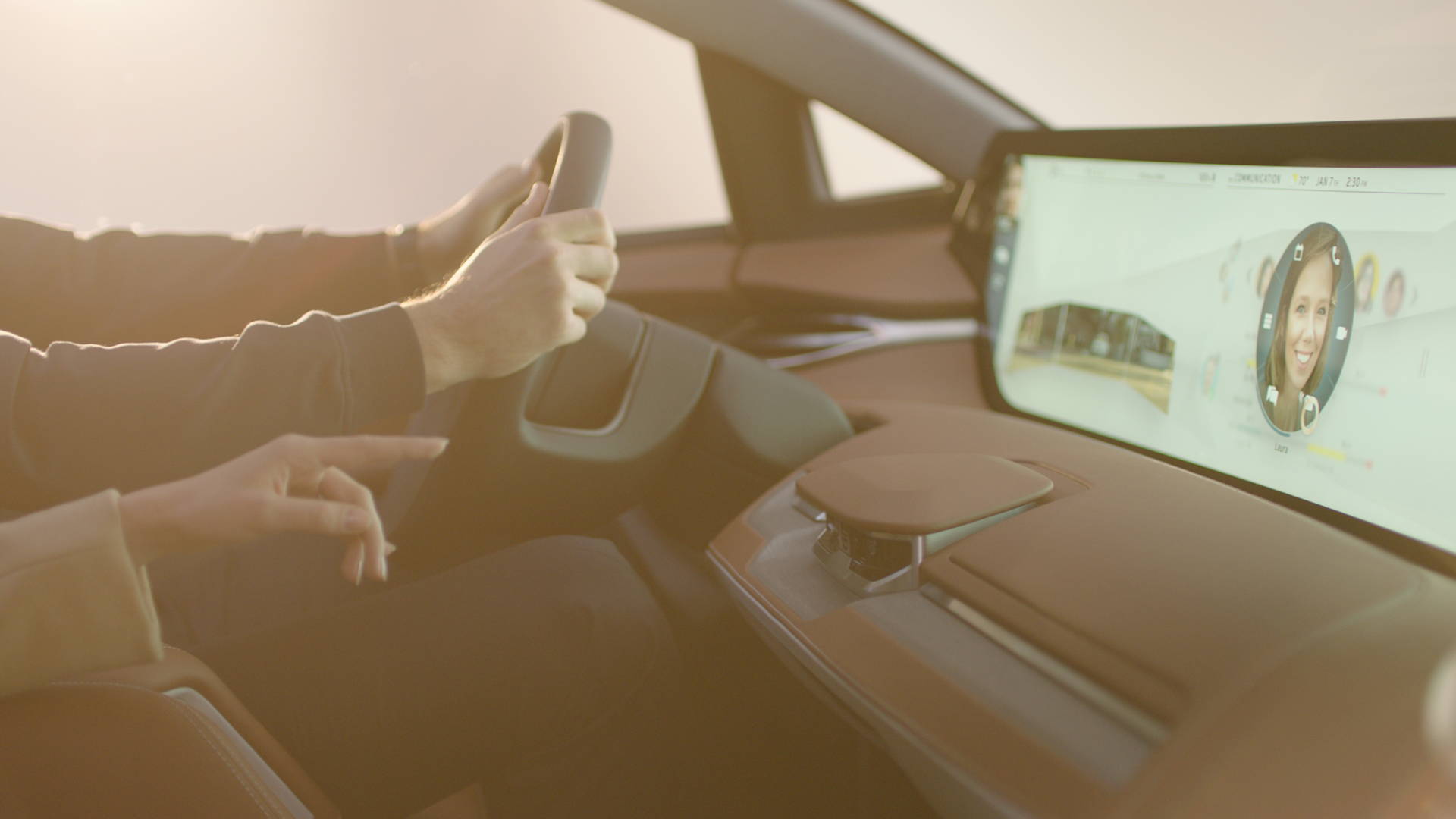 Byton M-Byte Concept (2018): Air Touch Sensor