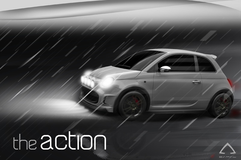 Fiat 500 Marcia Corta by Camal (2011)