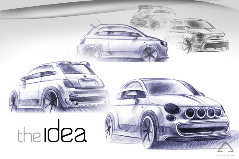Fiat 500 Marcia Corta by Camal (2011)