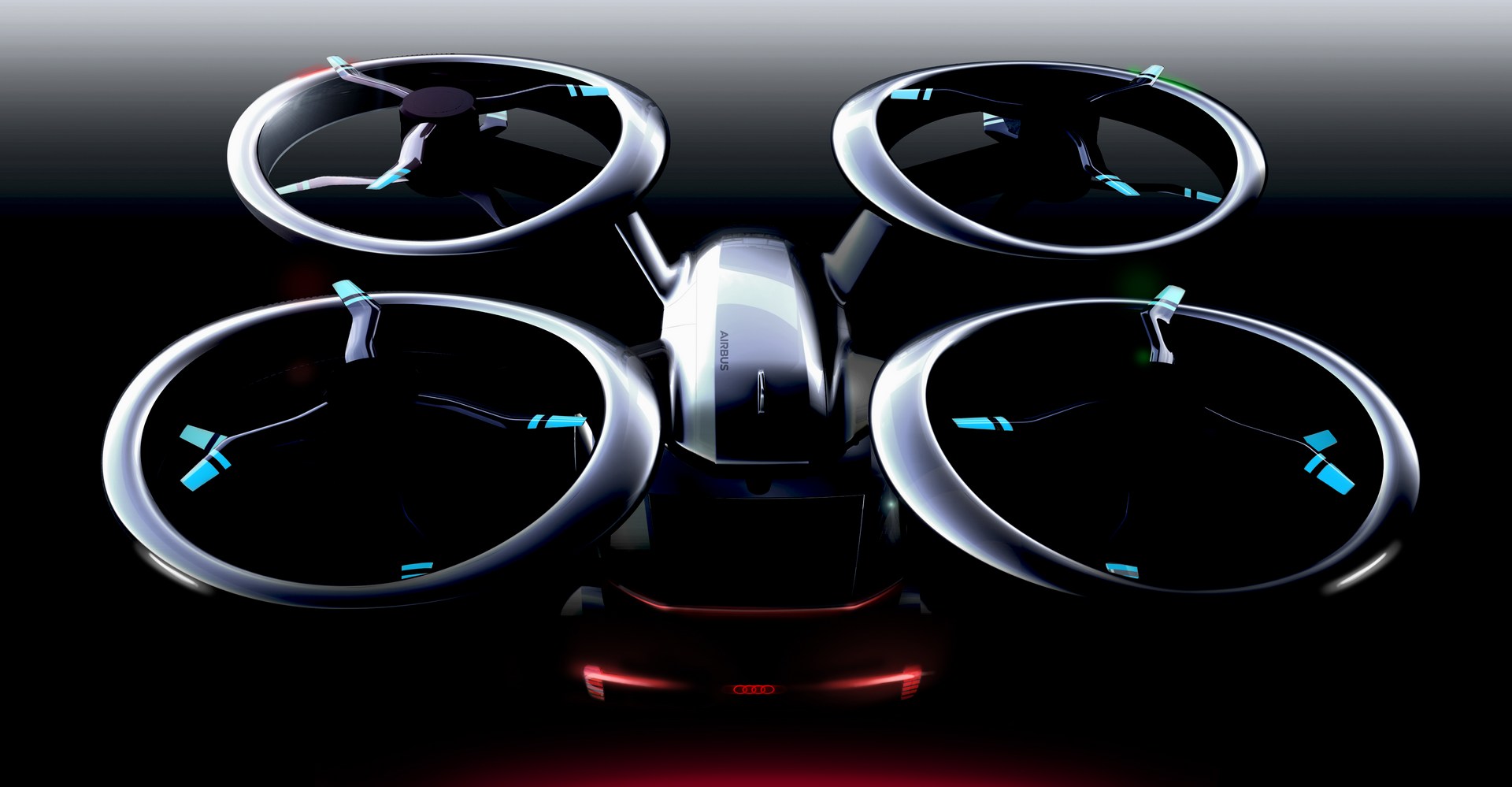 Audi/Airbus/ItalDesign Pop.Up Next (2018): Flying Car Concept