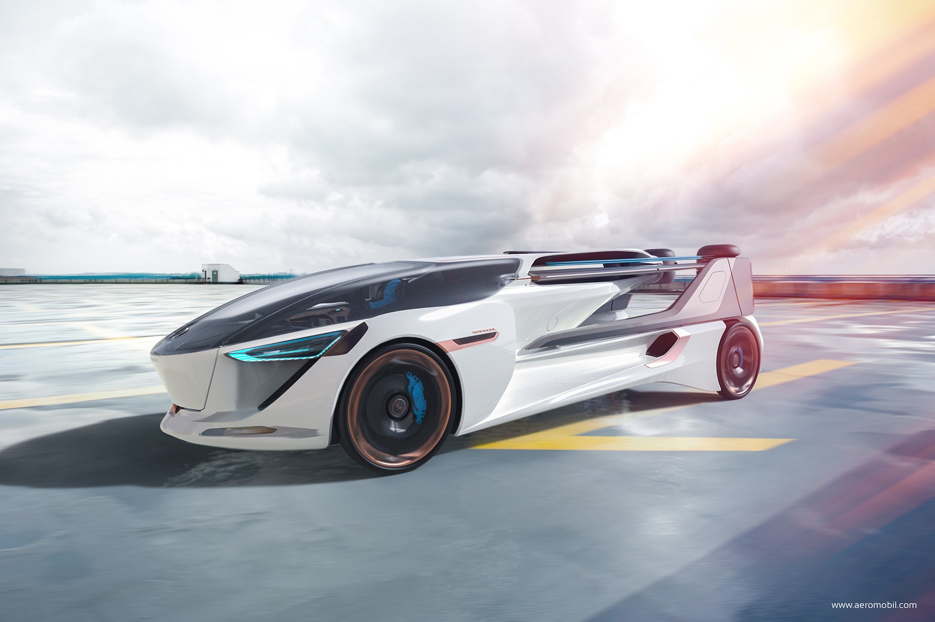 AeroMobil 5.0 VTOL (2018): Flying Car Concept