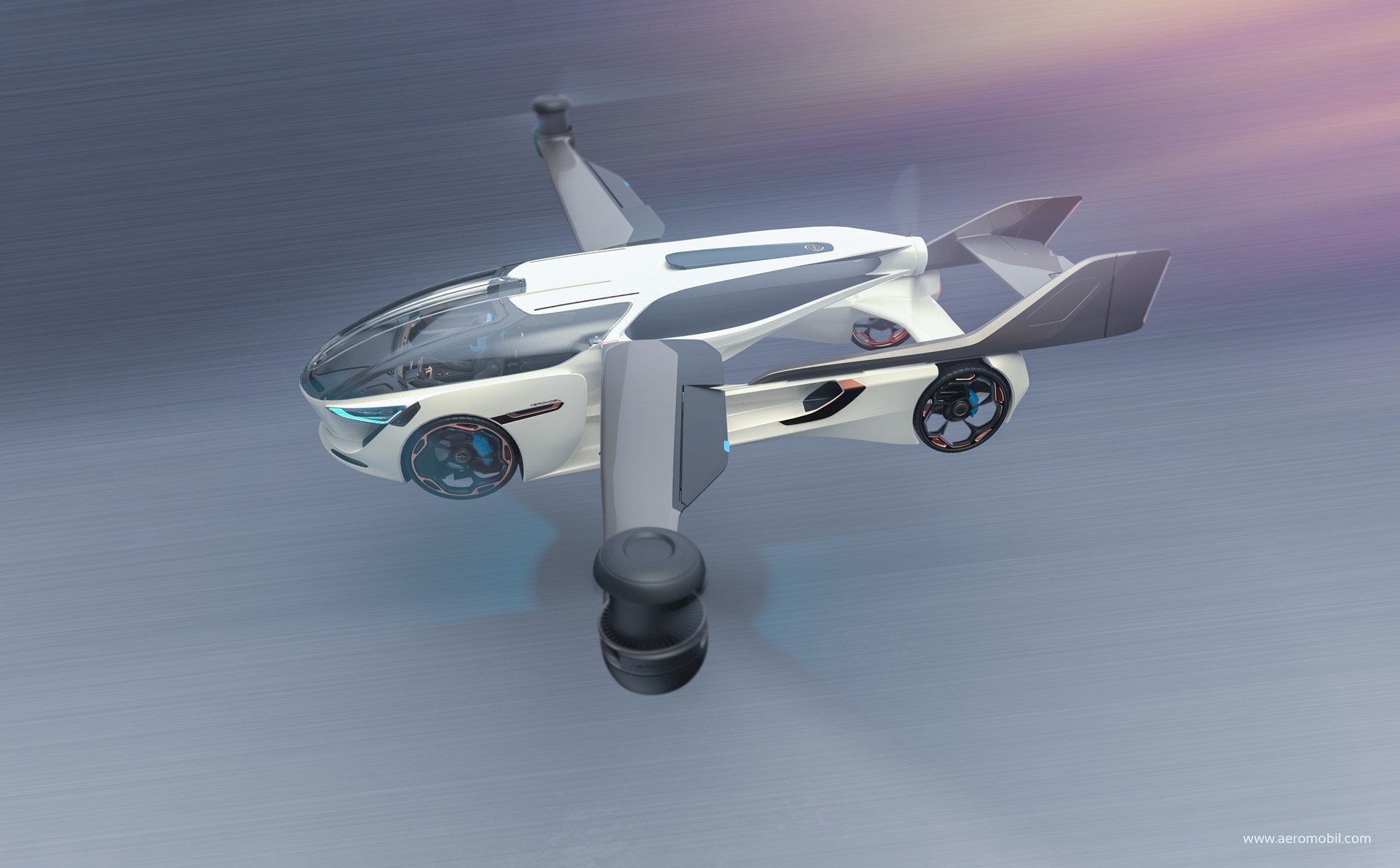 AeroMobil 5.0 VTOL (2018): Flying Car Concept