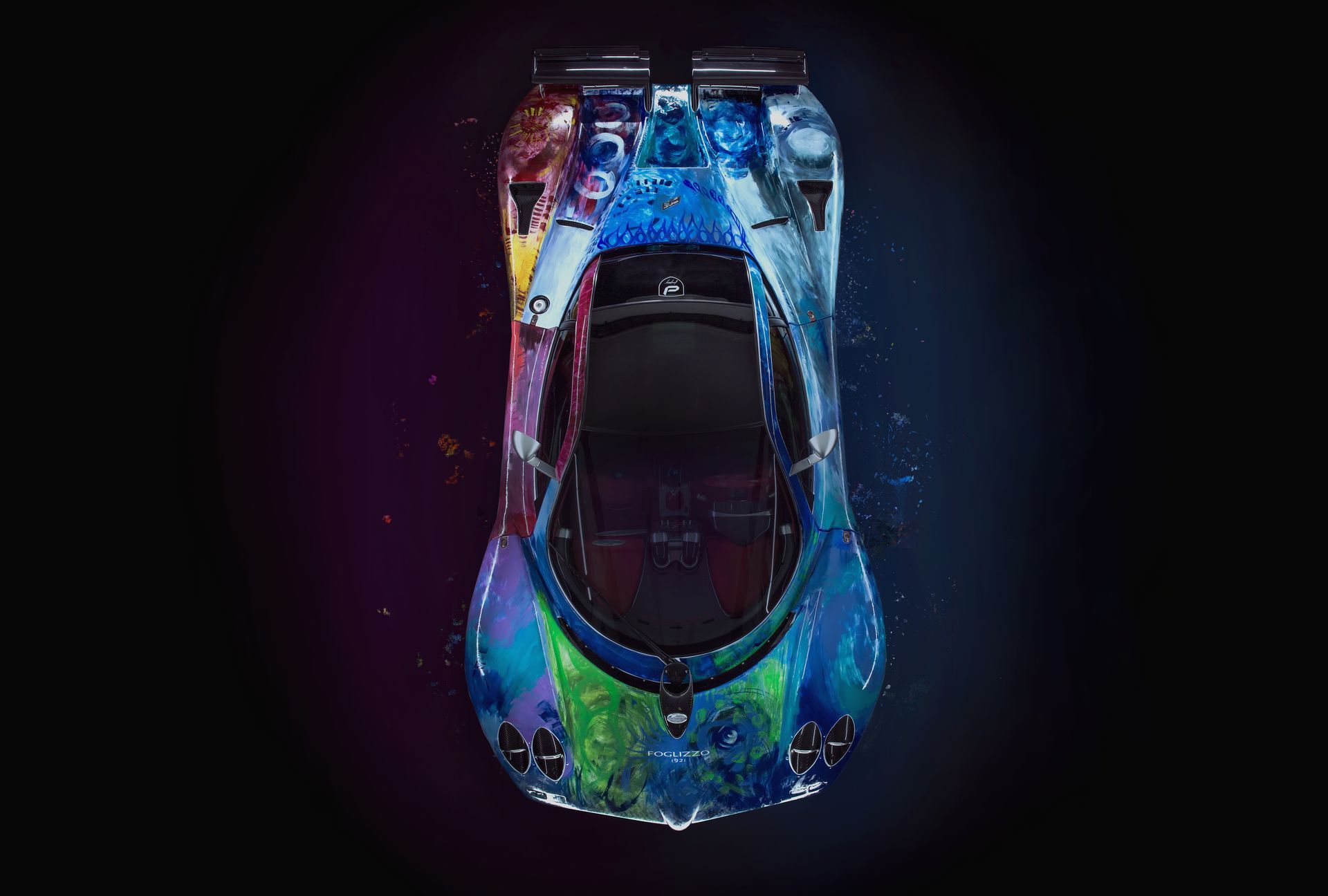 Pagani Zonda S Art Car by Shalemar Sharbatly (2018)