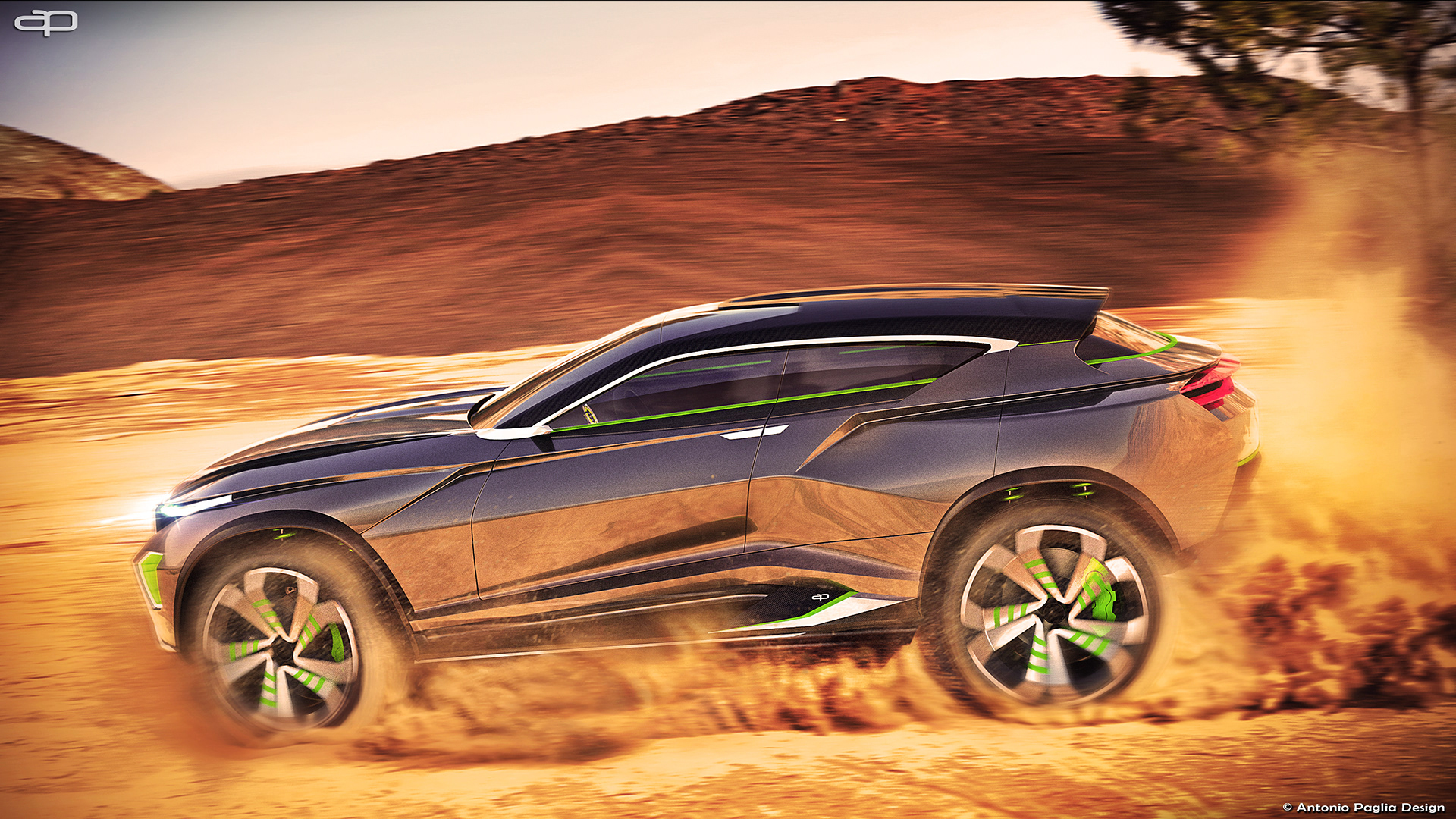  Jeep concept Freedom SUV designed by Antonio Paglia