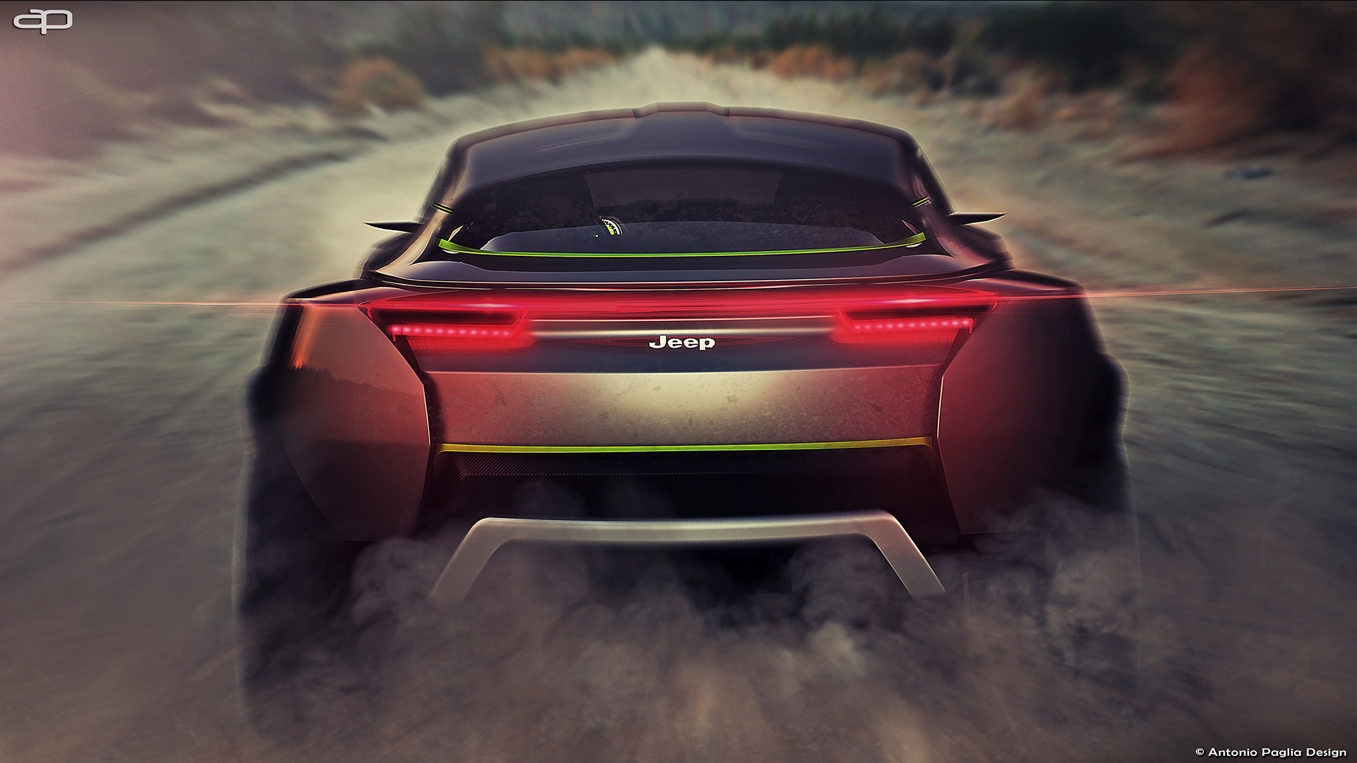  Jeep concept Freedom SUV designed by Antonio Paglia