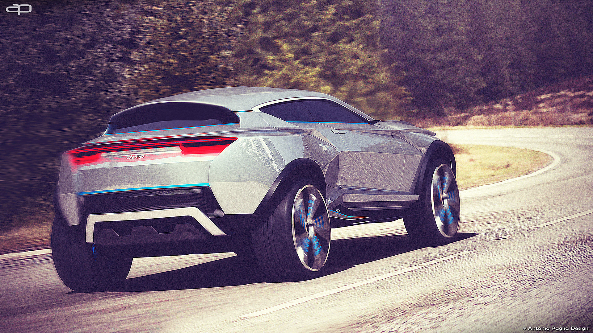  Jeep concept Freedom SUV designed by Antonio Paglia
