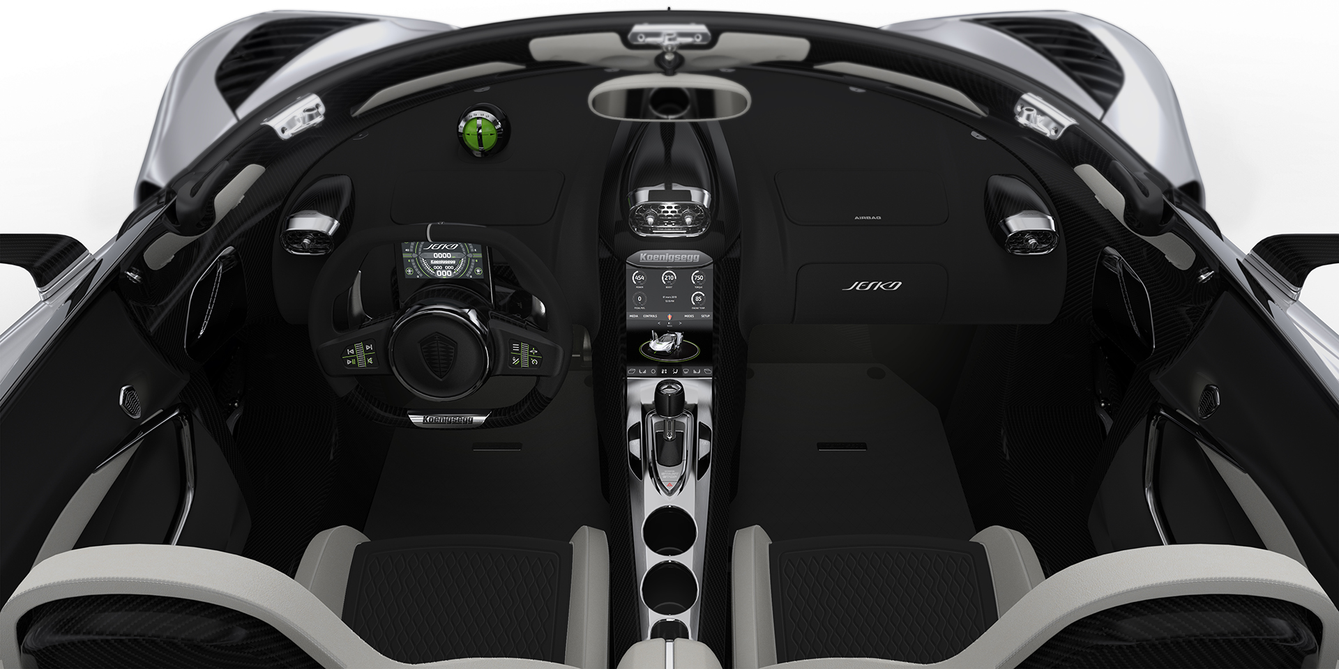 Koenigsegg Jesko (2019) - Interior