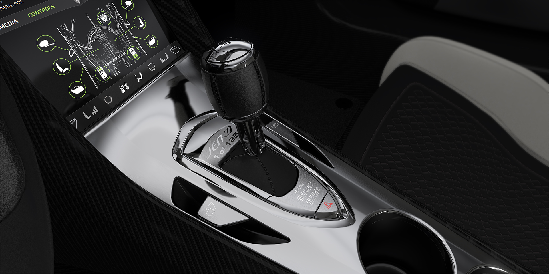 Koenigsegg Jesko (2019) - Interior