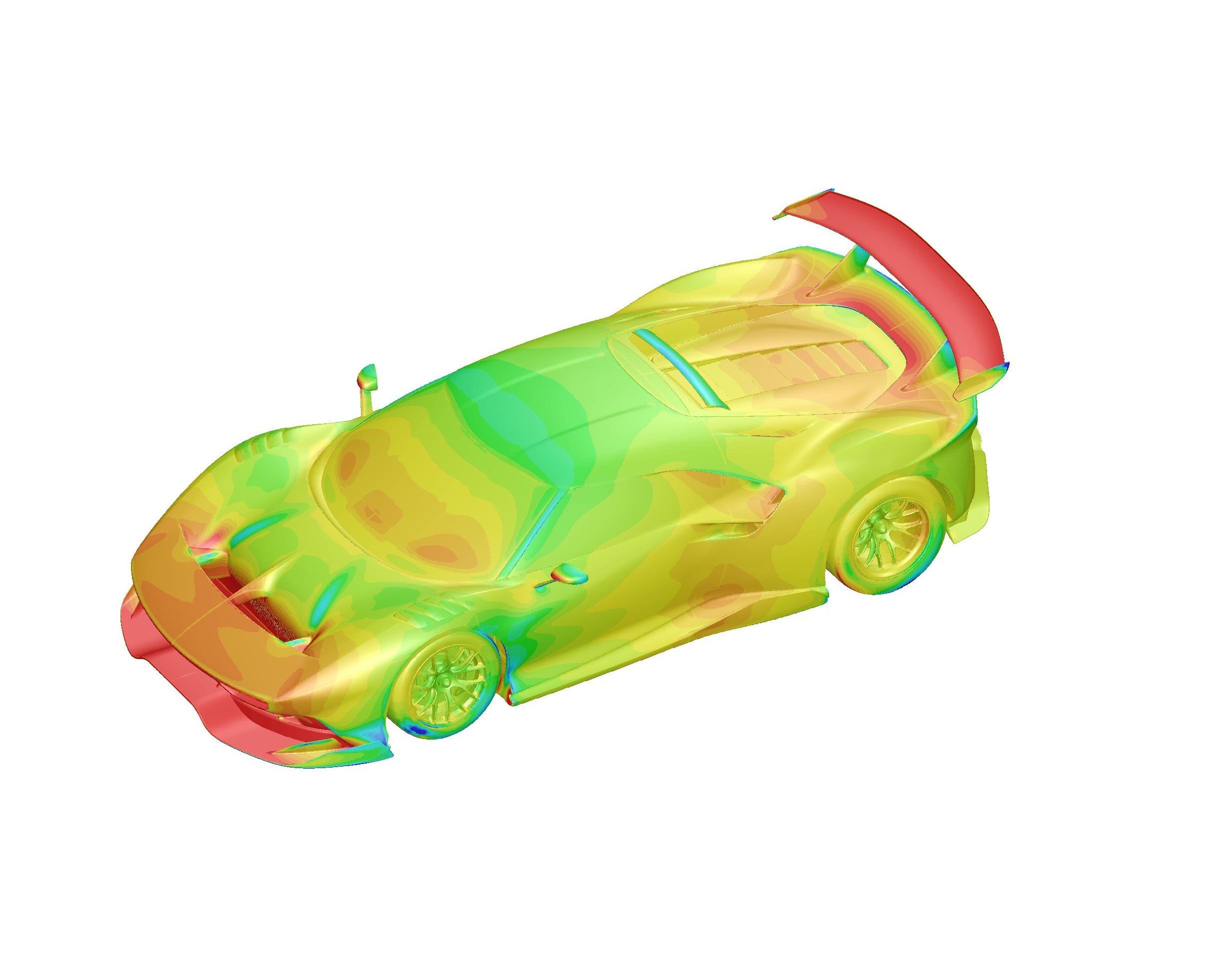 Ferrari P80/C (2019) - Aero pressure