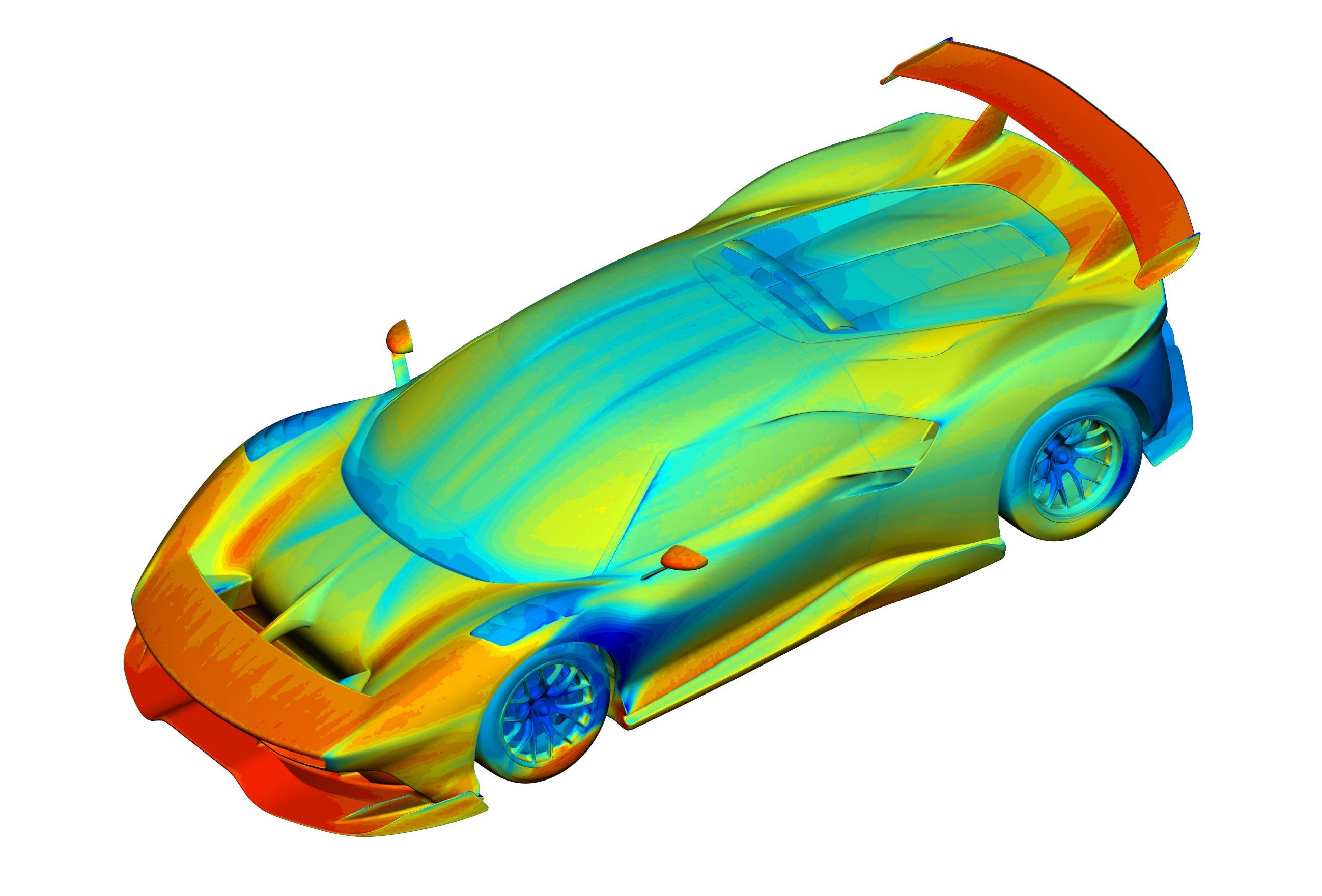 Ferrari P80/C (2019) - Aero pressure