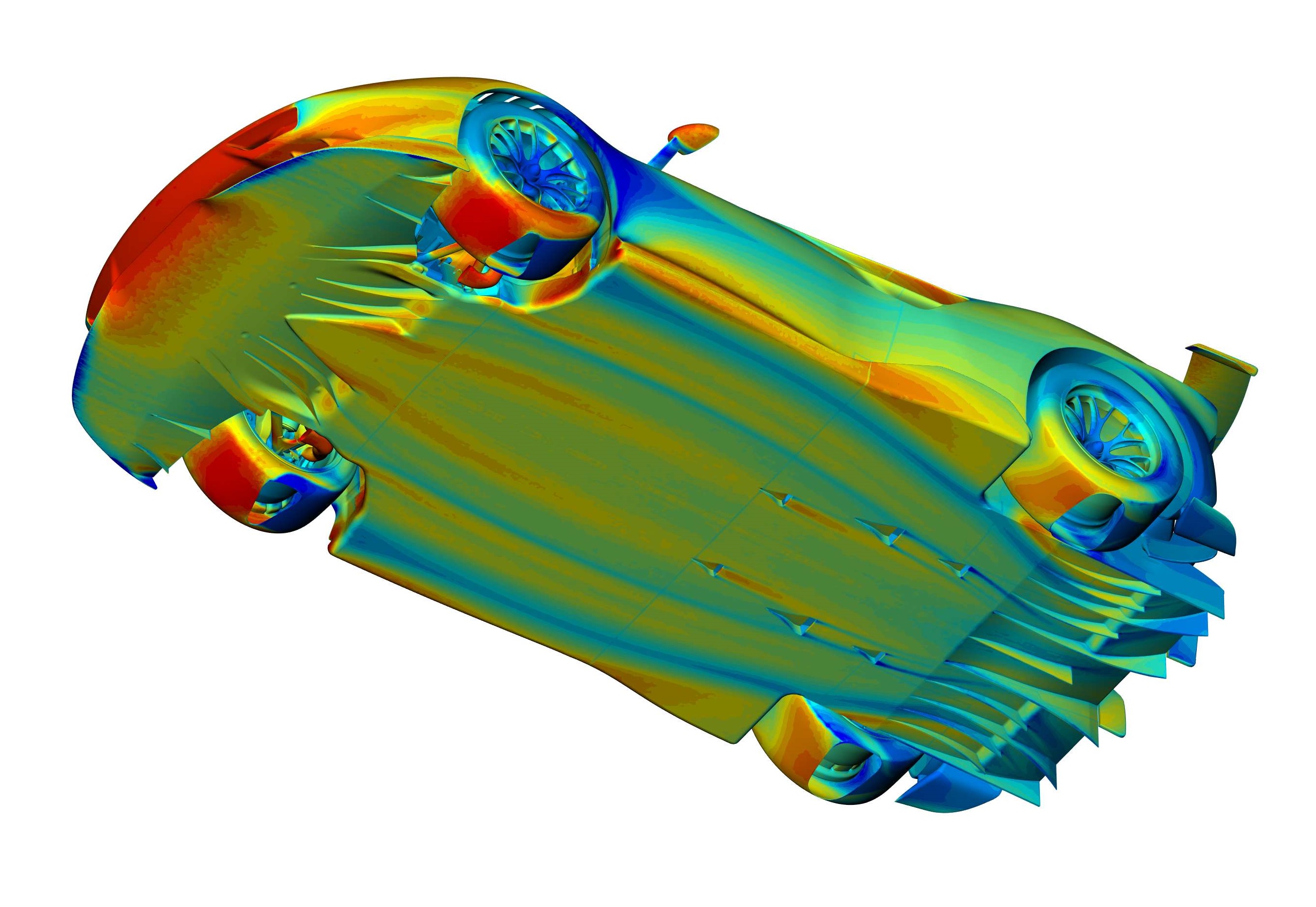 Ferrari P80/C (2019) - Aero pressure