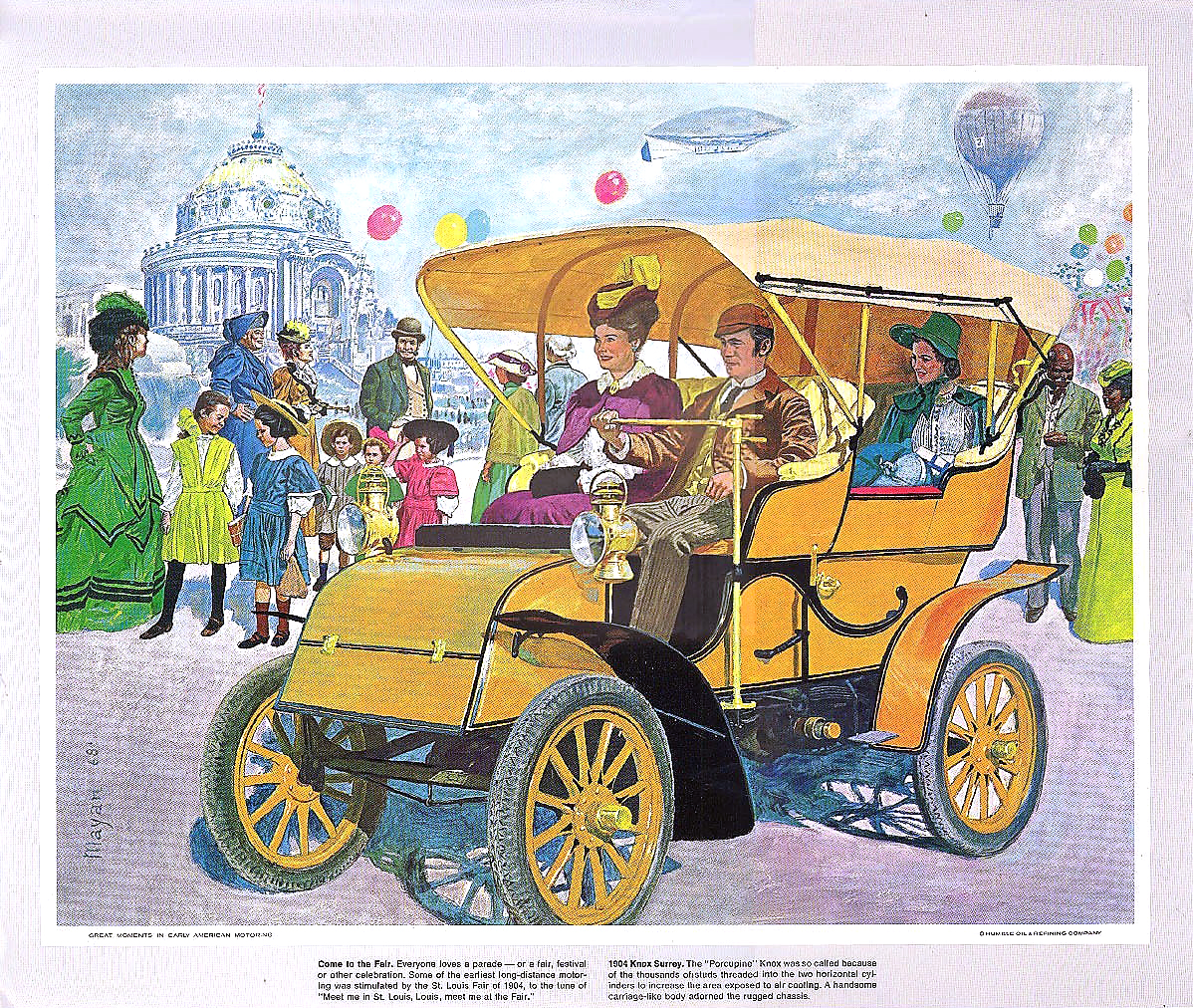 1969-07: Come to the Fair (1904 Knox Surrey) - Illustrated by Earl Eugene Mayan