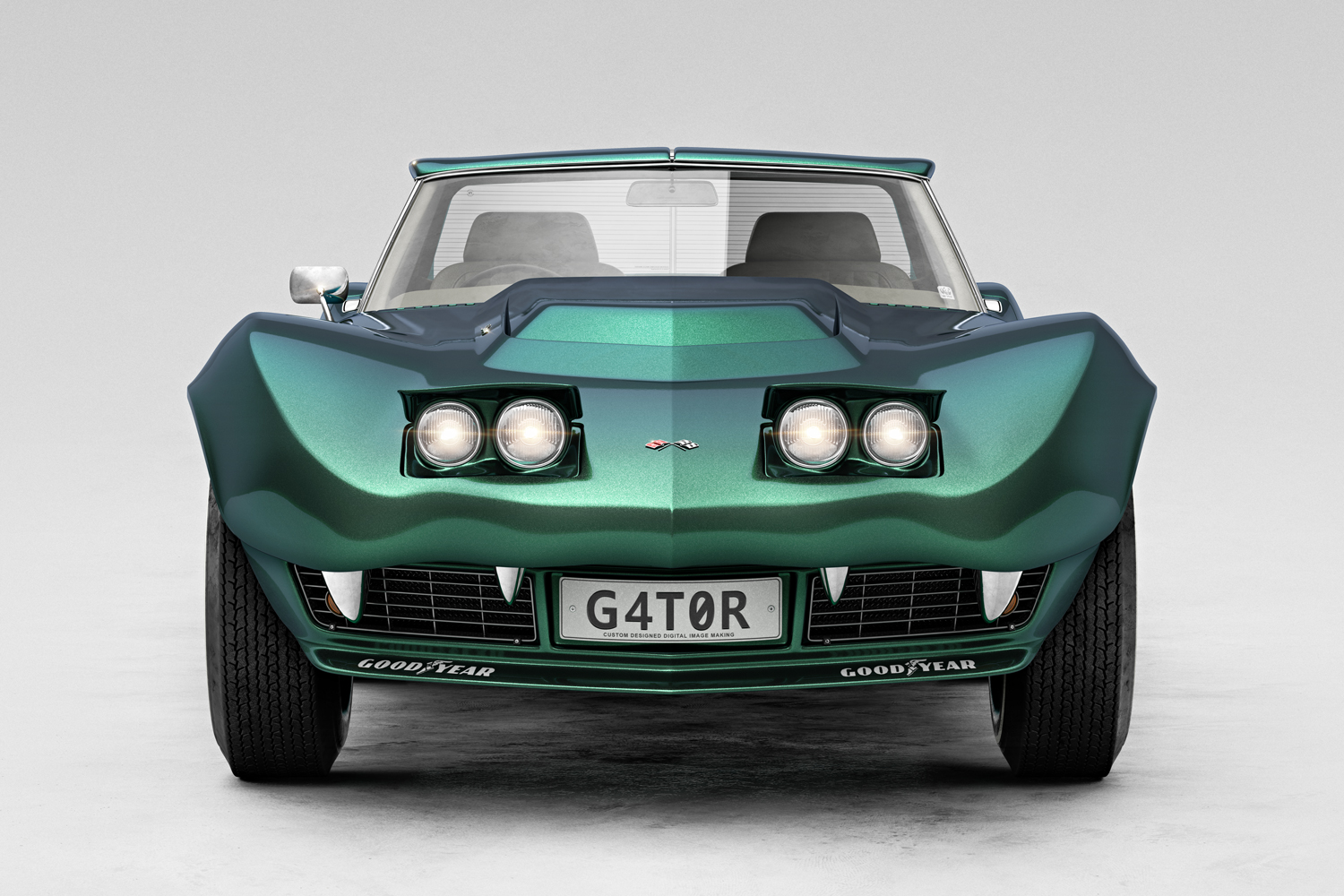 G4T0R - 1968 Chevrolet Corvette Stingray - Rides of the Wild by Frédéric Müller