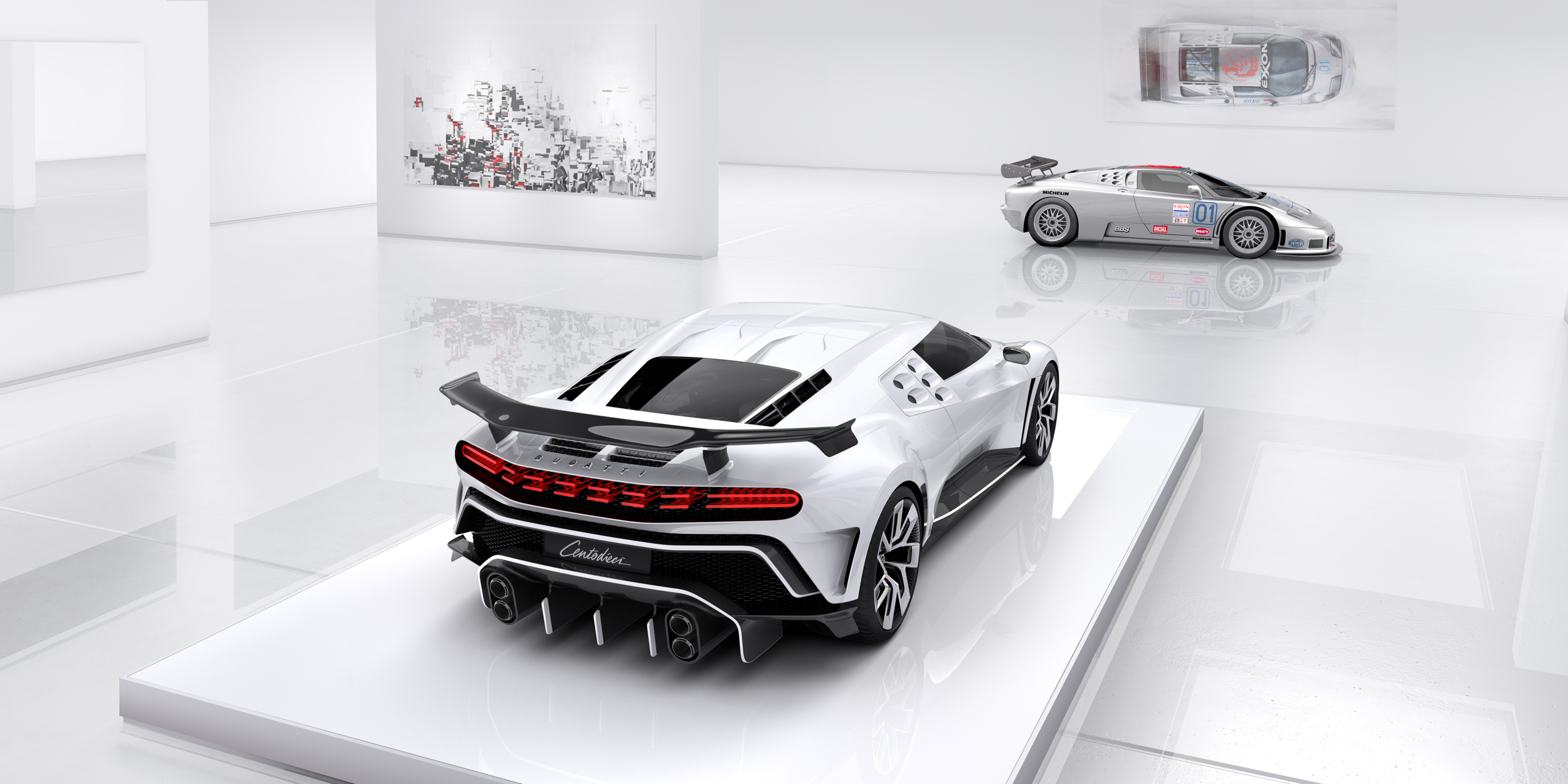 Bugatti Centodieci (2019): EB110 SS Hommage