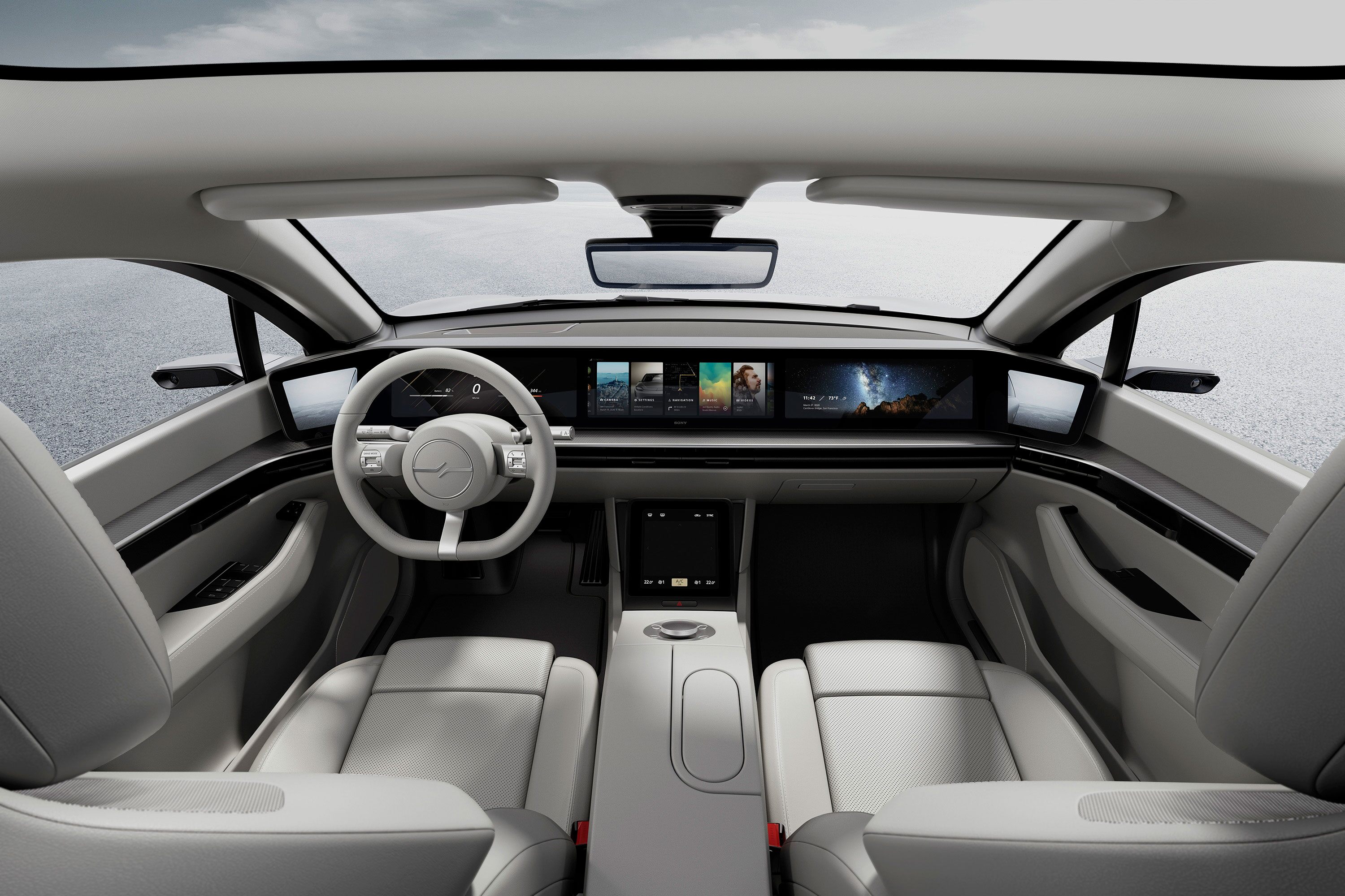 Sony Vision-S Concept (2020) - Interior