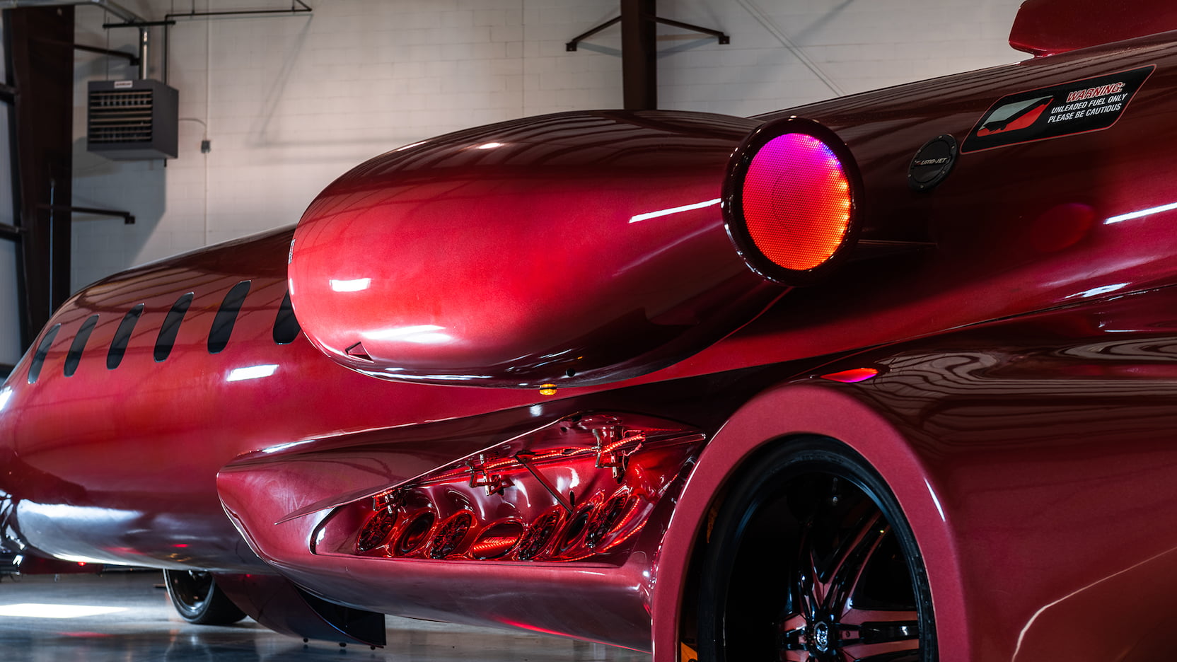 Limo-Jet 'Learmousine': Лимузин-самолет