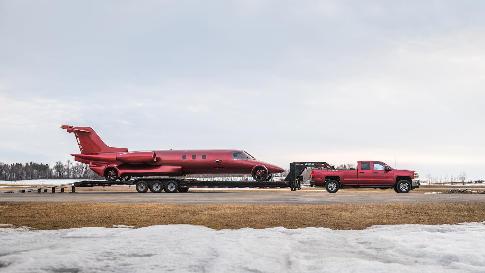 Limo-Jet 'Learmousine': Лимузин-самолет