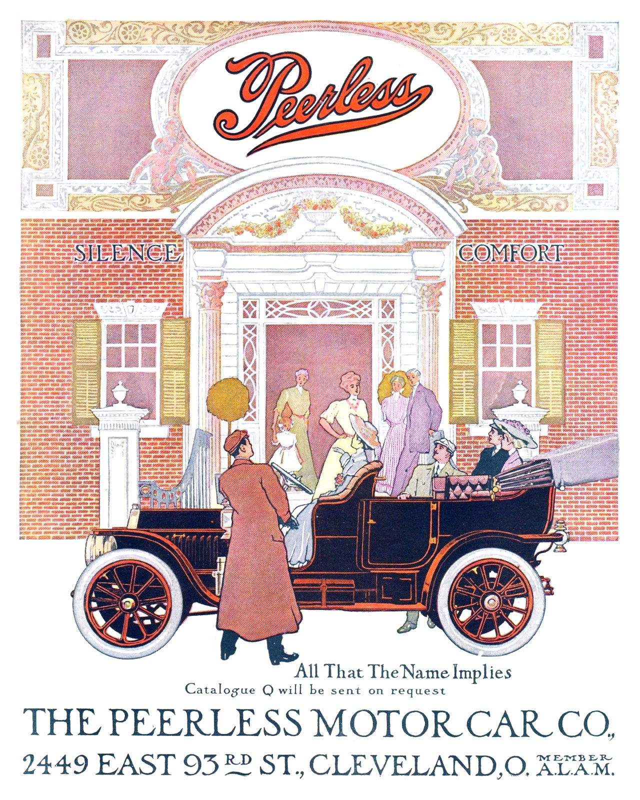 Peerless Ad (September, 1909): Touring Car