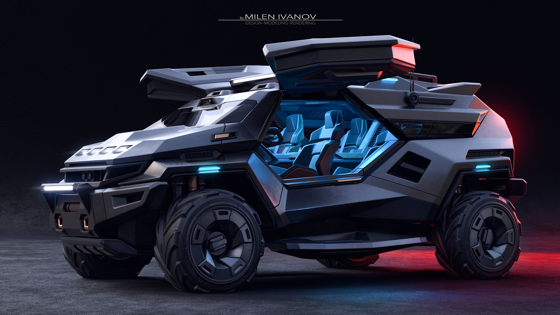 Armortruck SUV Concept by Milen Ivanov