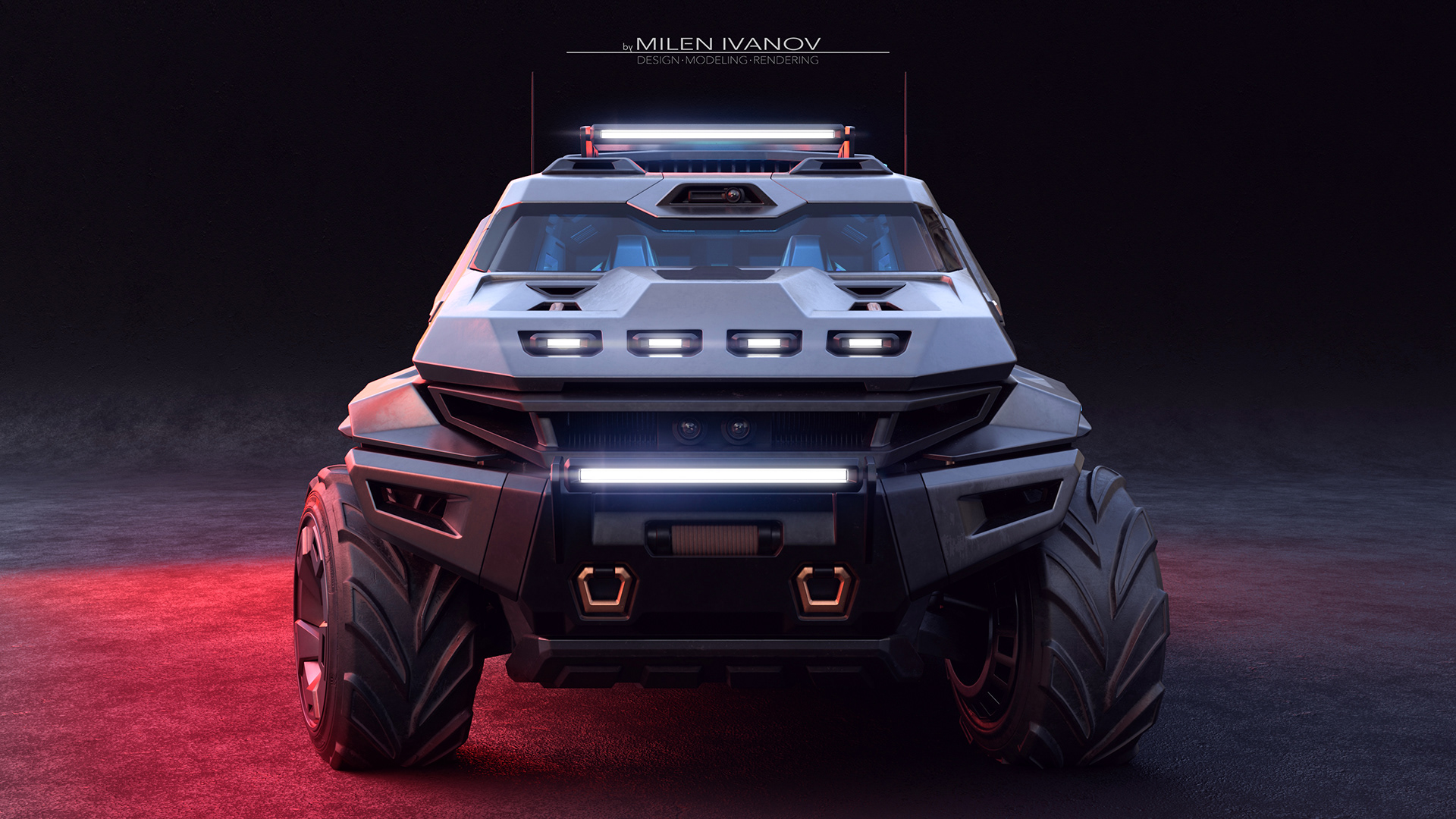 Armortruck SUV Concept by Milen Ivanov