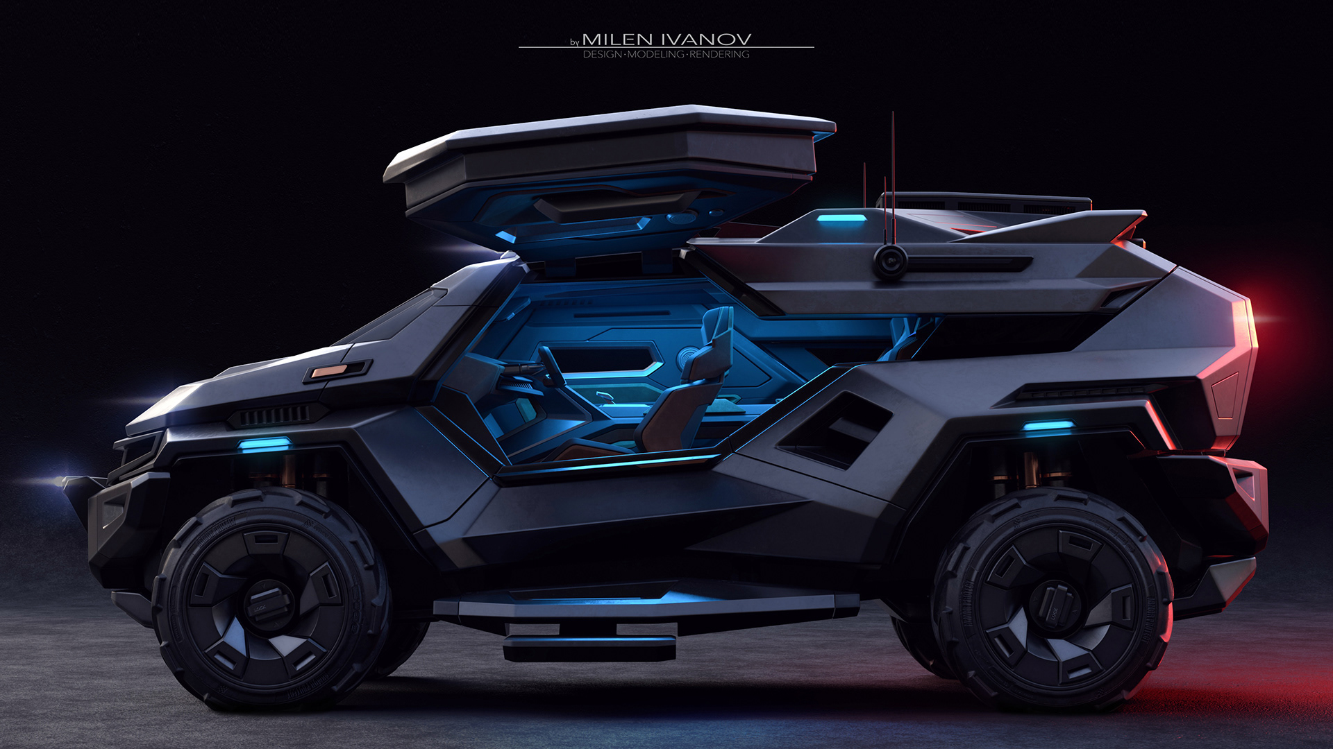 Armortruck SUV Concept by Milen Ivanov