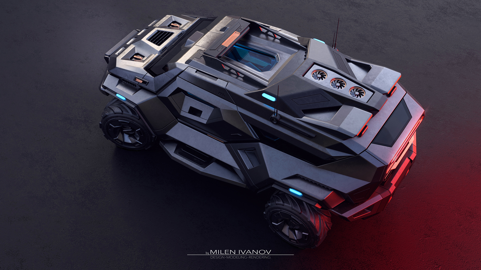 ARMORTRUCK Concept by Milen Ivanov