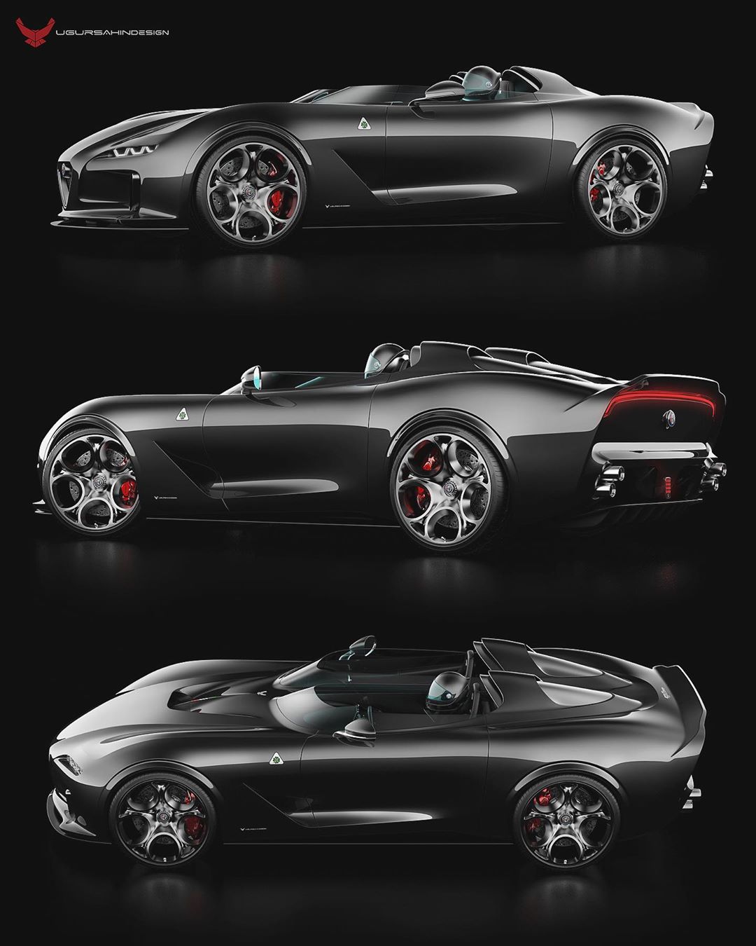 Alfa Romeo Barchetta by Ugur Sahin Design (2020)