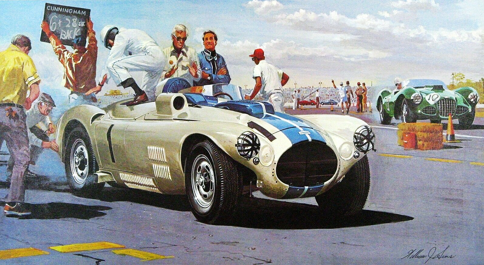 1953 Cunningham: Illustrated by William J. Sims