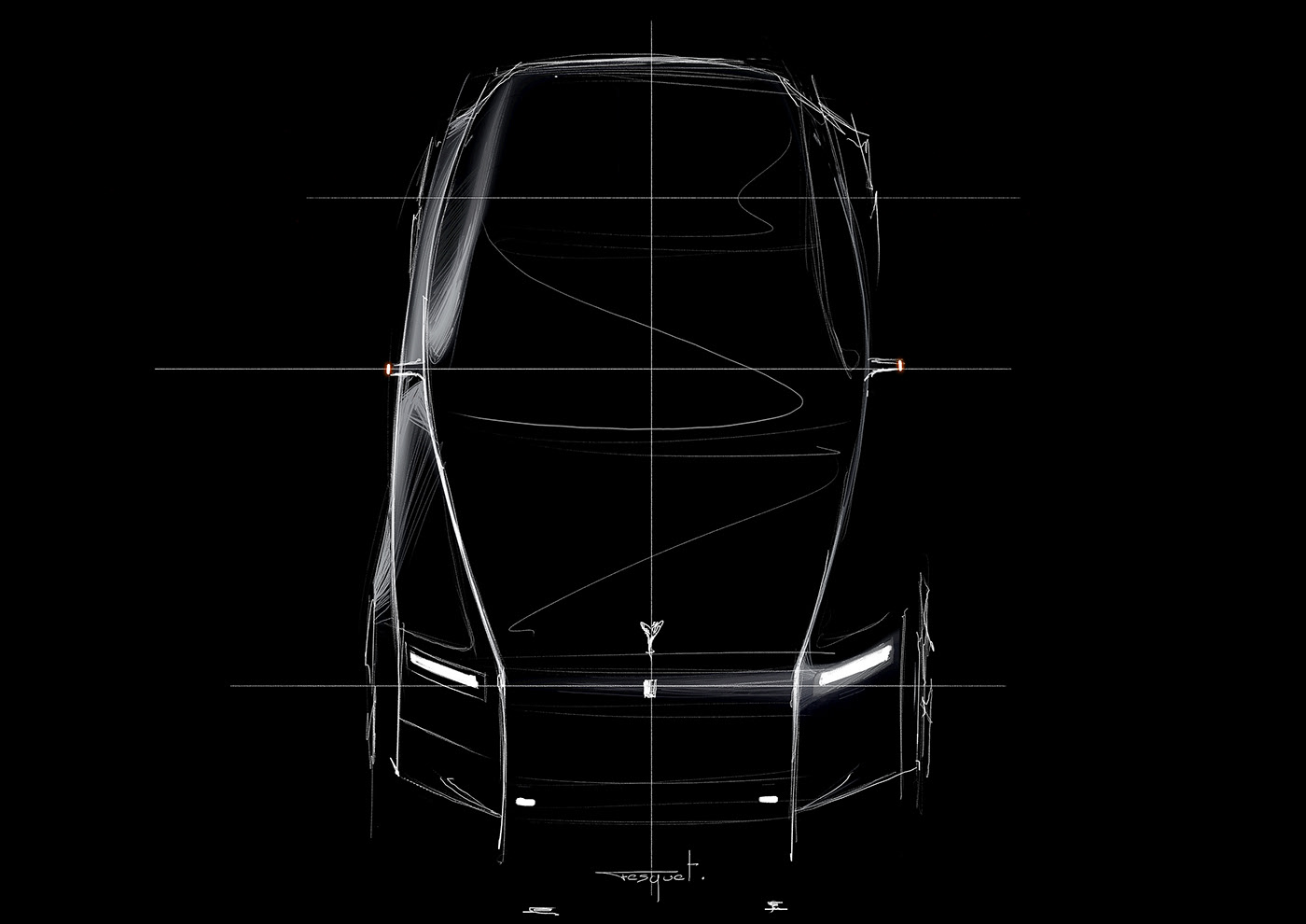 Rolls-Royce Apparition: Design-study by Julien Fesquet