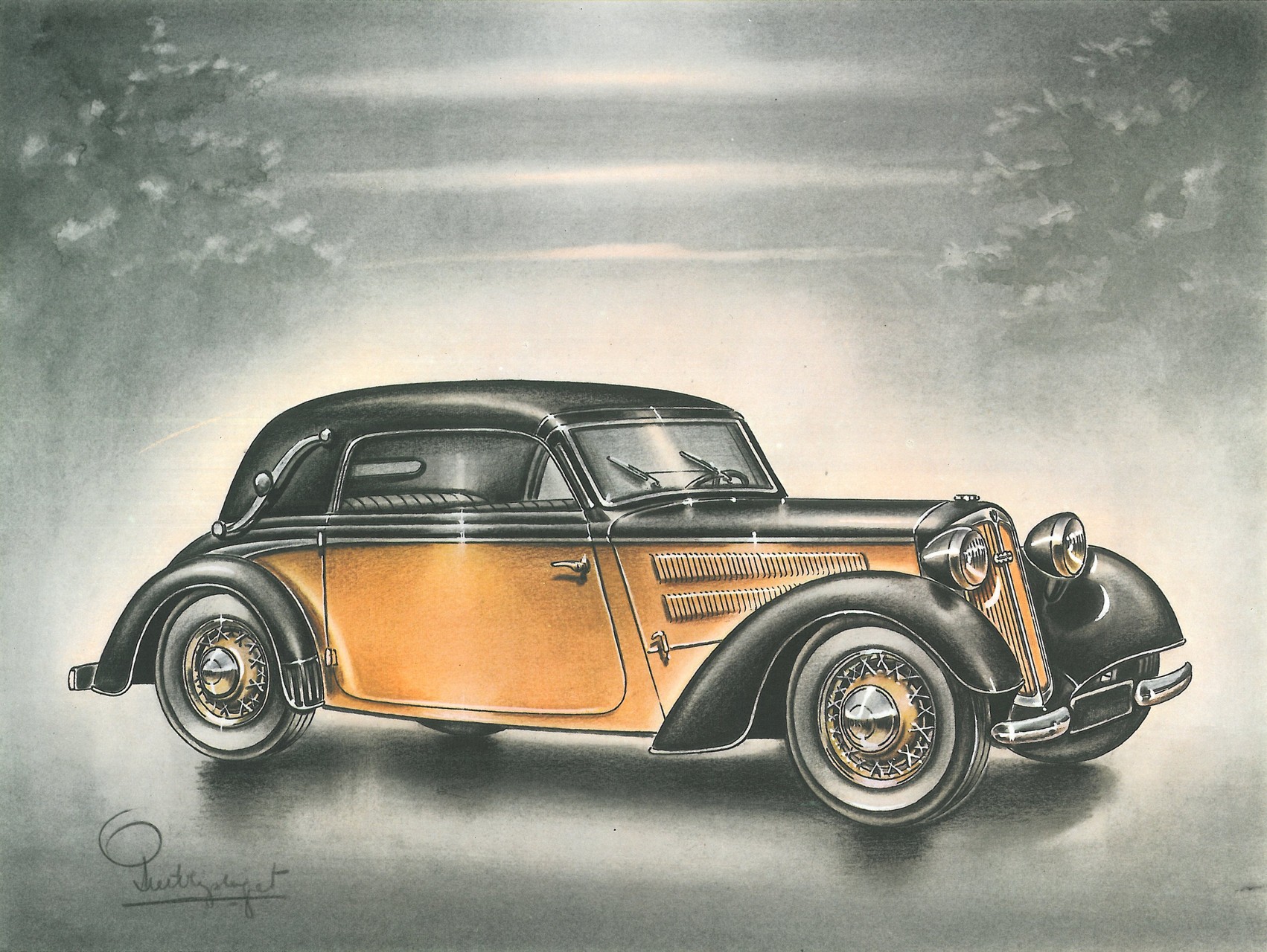1939 DKW Typ F8 Meisterklasse: Illustrated by Piet Olyslager