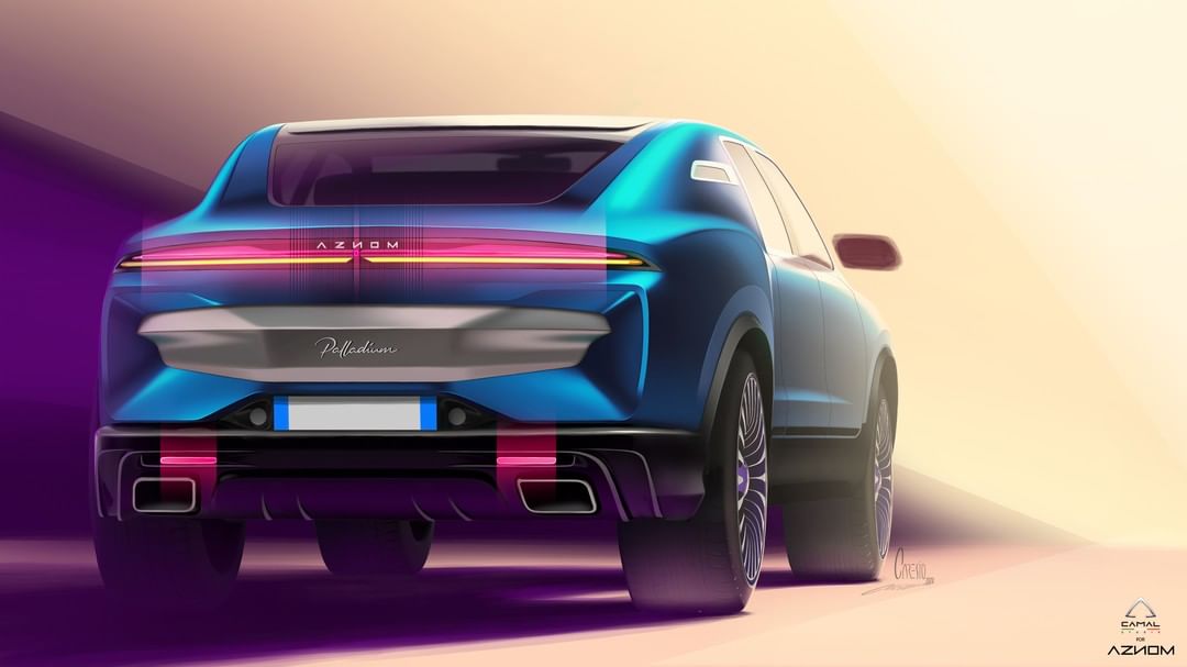 Aznom Palladium by Camal Studio (2020): Elegant or sporty, how would you define this rear view?