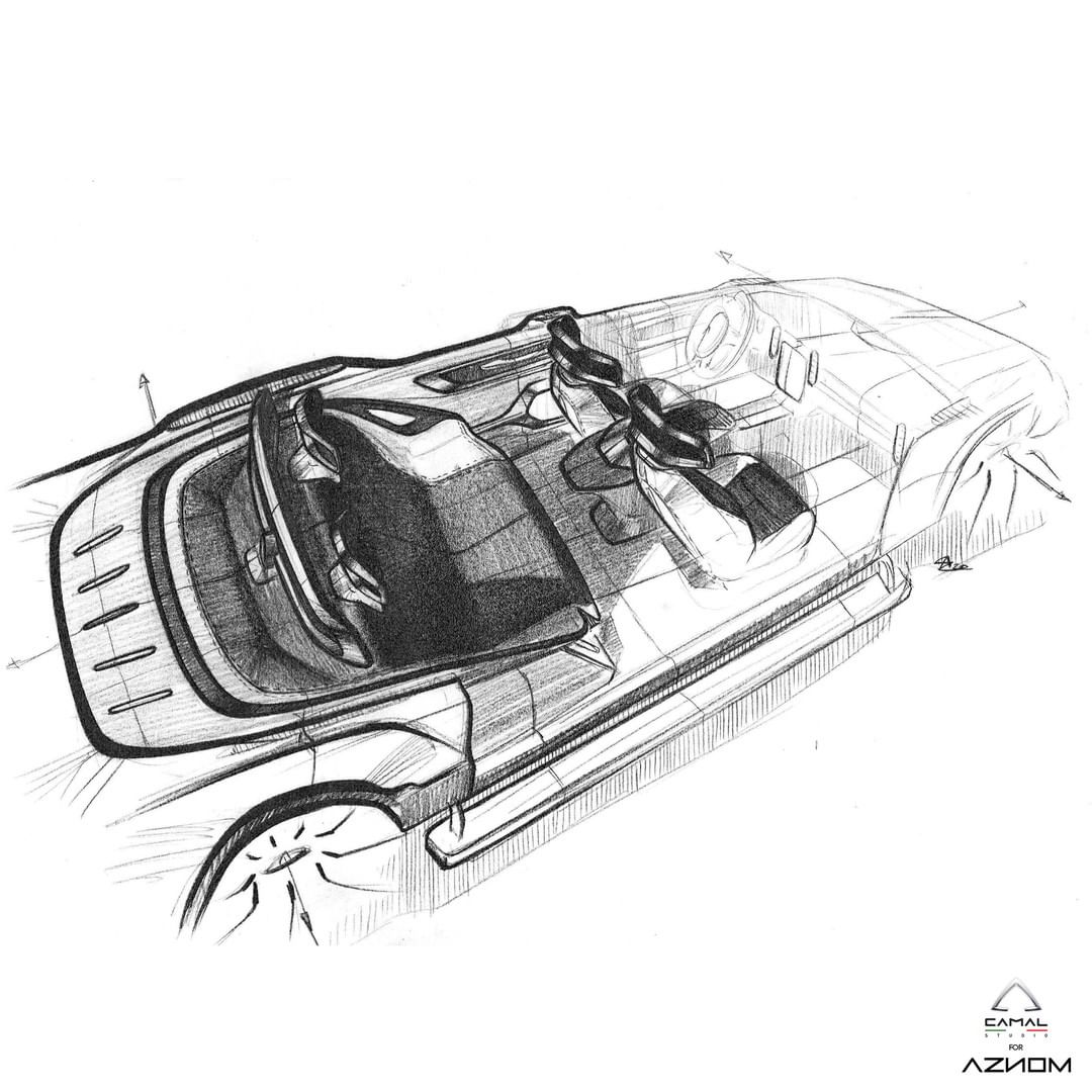 Aznom Palladium by Camal Studio (2020): The ultimate luxury in a car's interior is to have every creature comfort imaginable to help passengers forget the outside world as they are brought to their destination. ⁠