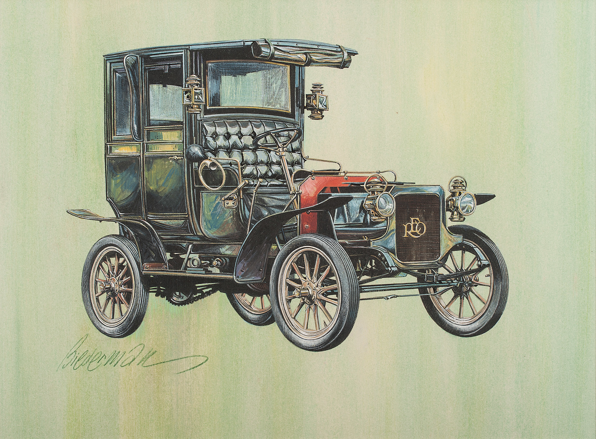 1906 Reo: Illustrated by Jerome D. Biederman