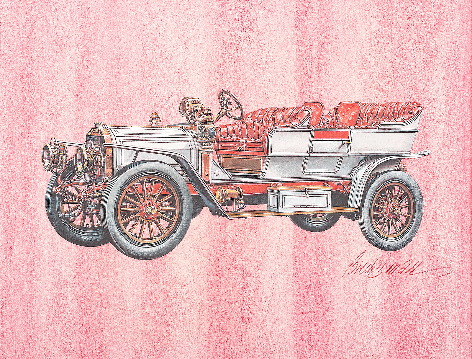 1907 Welch Touring: Illustrated by Jerome D. Biederman