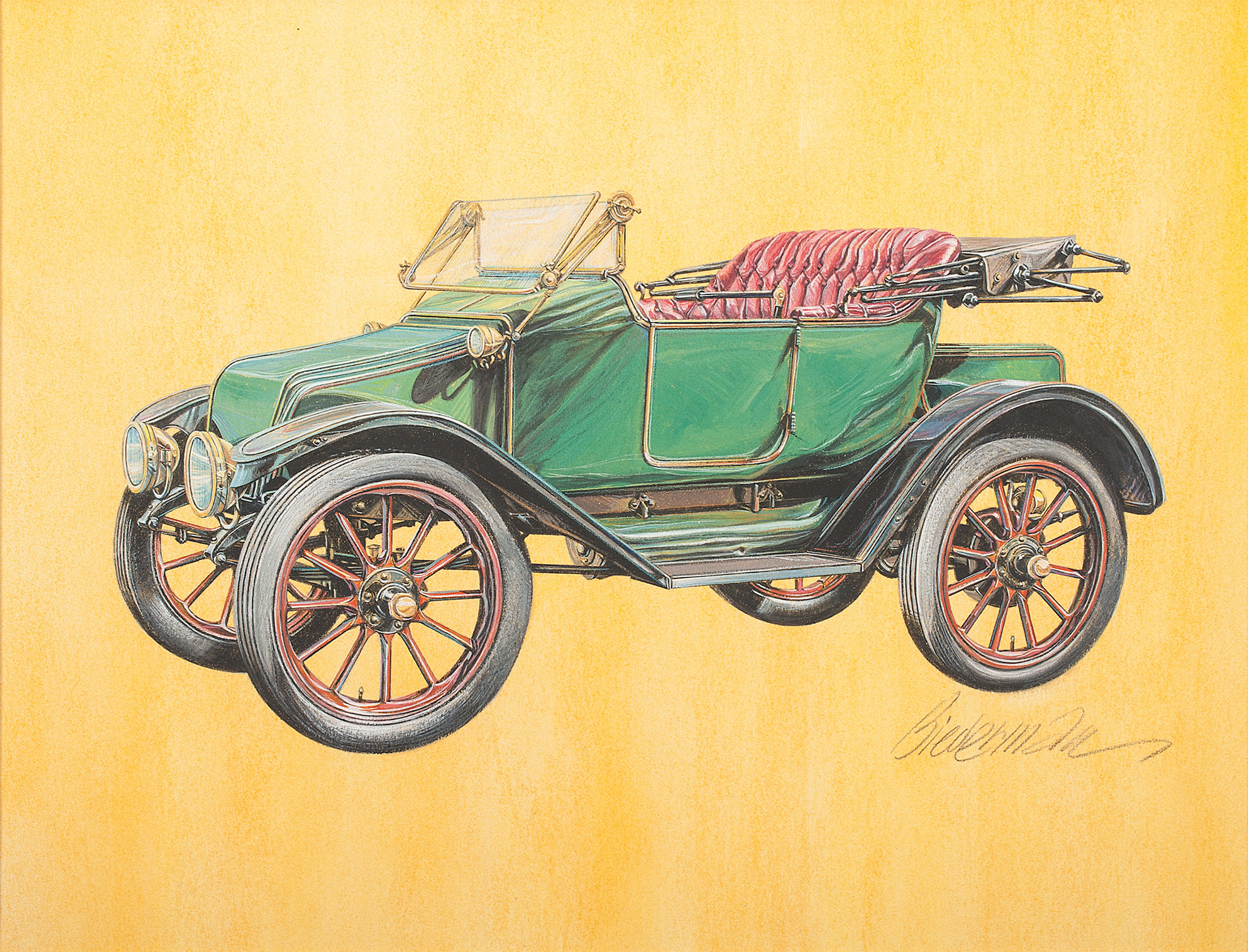 1914 Baker Electric: Illustrated by Jerome D. Biederman