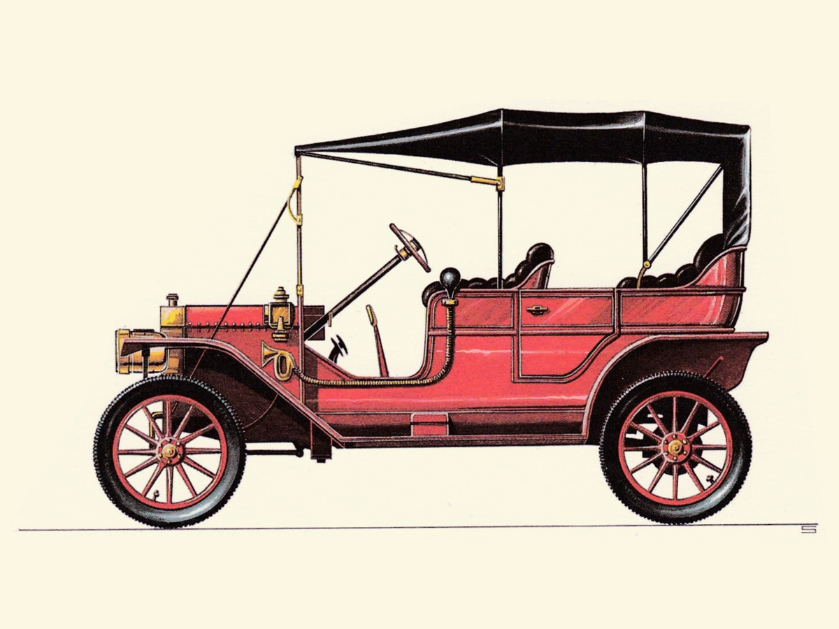 1908 Ford T: Illustrated by Ralf Swoboda