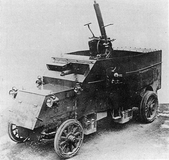 Pierce-Arrow Armoured Anti-Aircraft Lorry (1914)