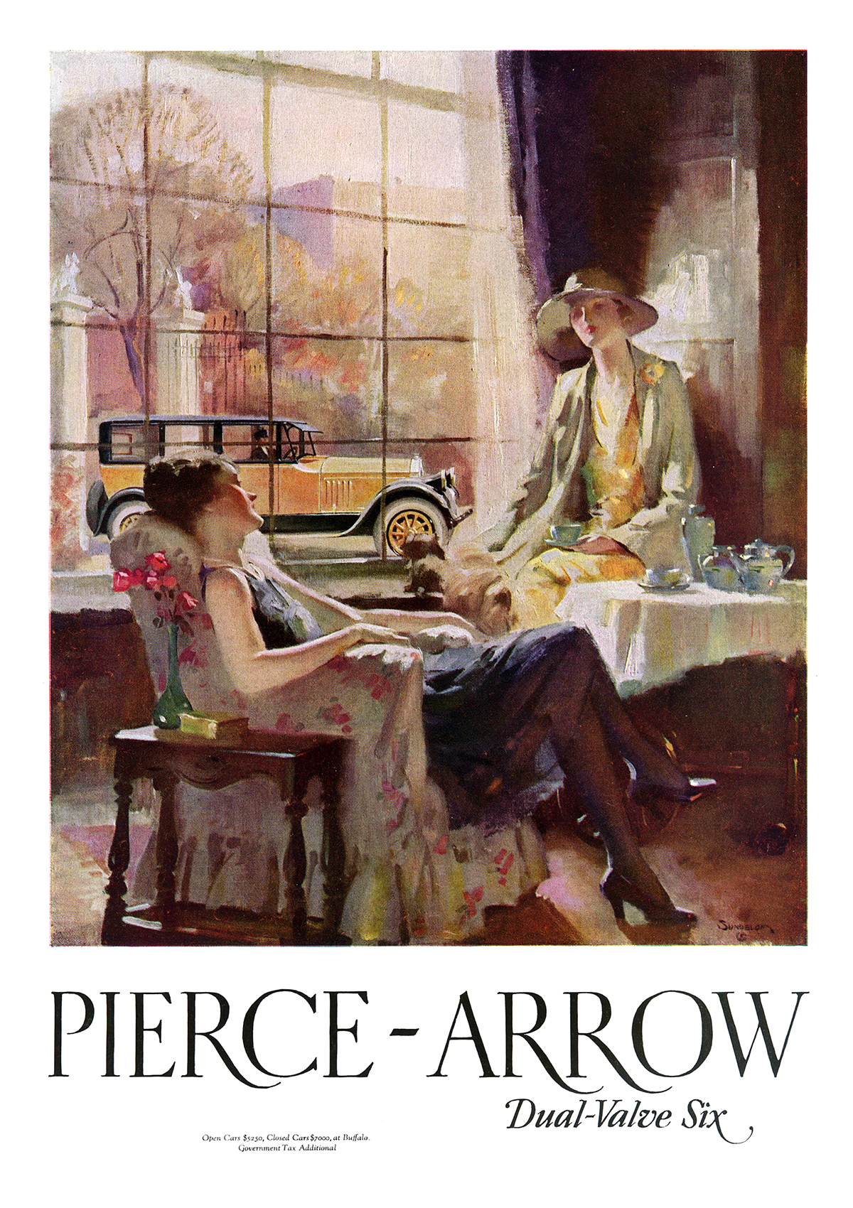 Pierce-Arrow Ad (November–December, 1925) – Illustrated by Haddon Sundblom