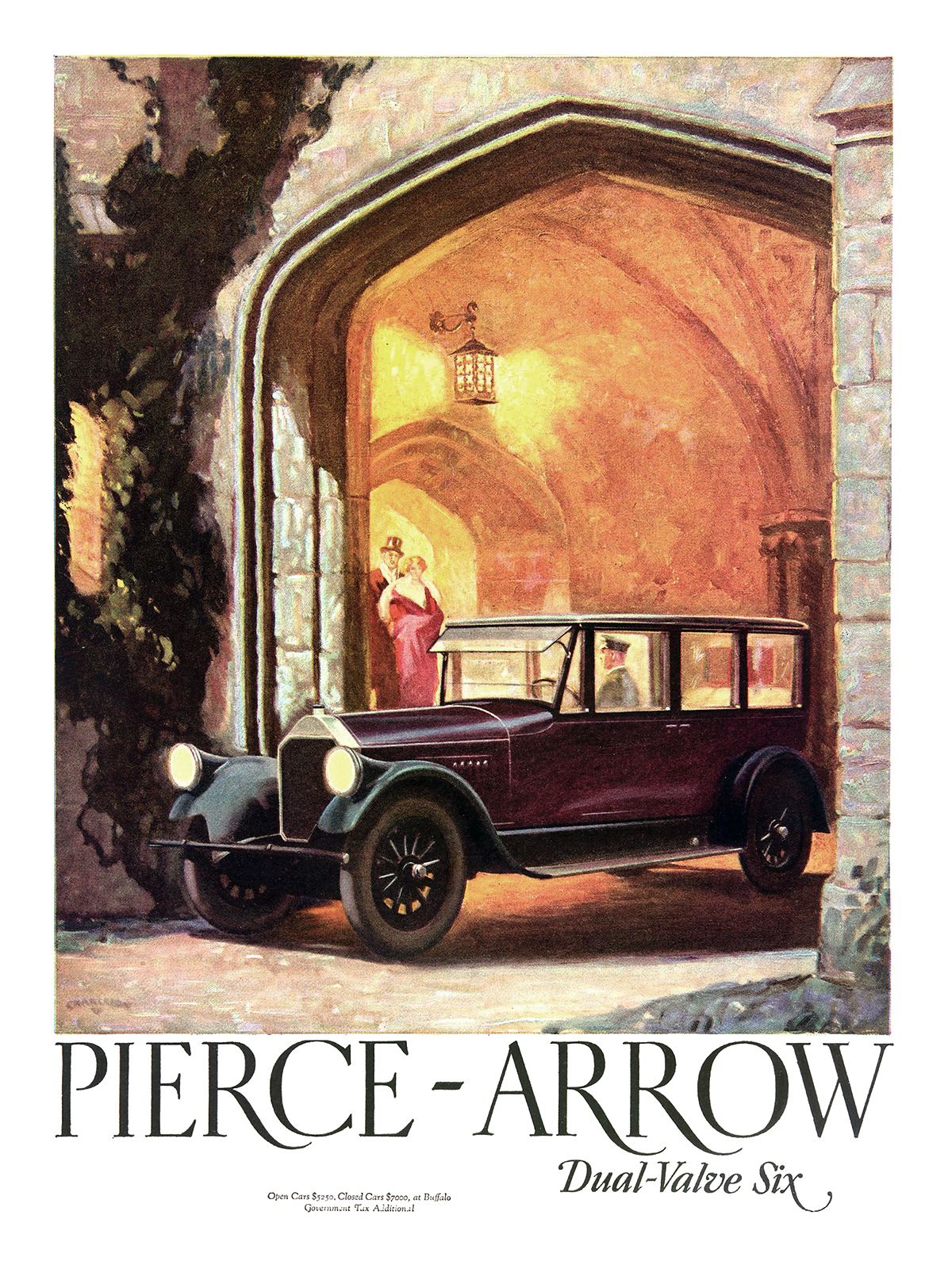 Pierce-Arrow Ad (May, 1926) – Illustrated by Malcolm Daniel Charleson
