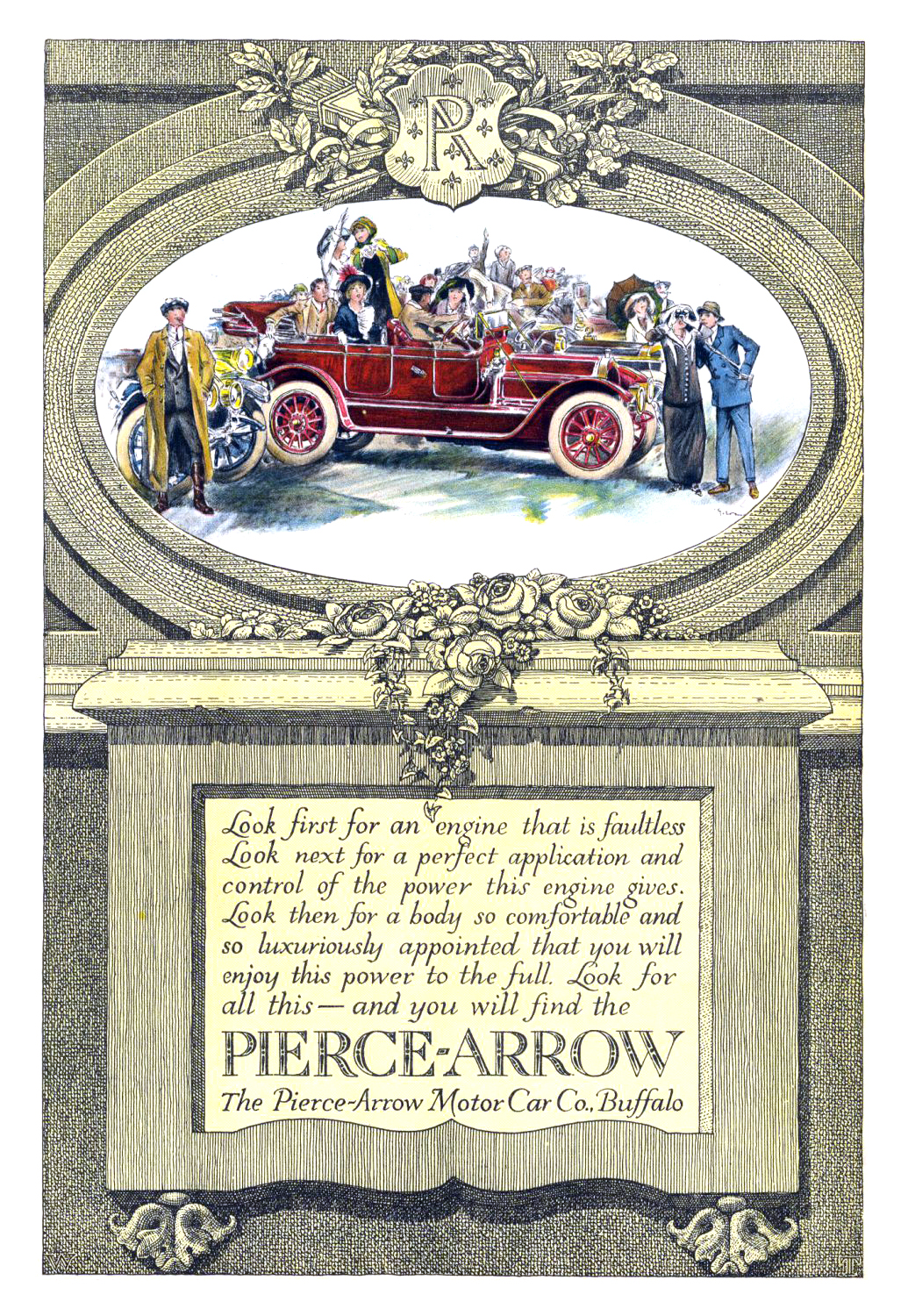 Pierce-Arrow Ad (December, 1912–February, 1913)