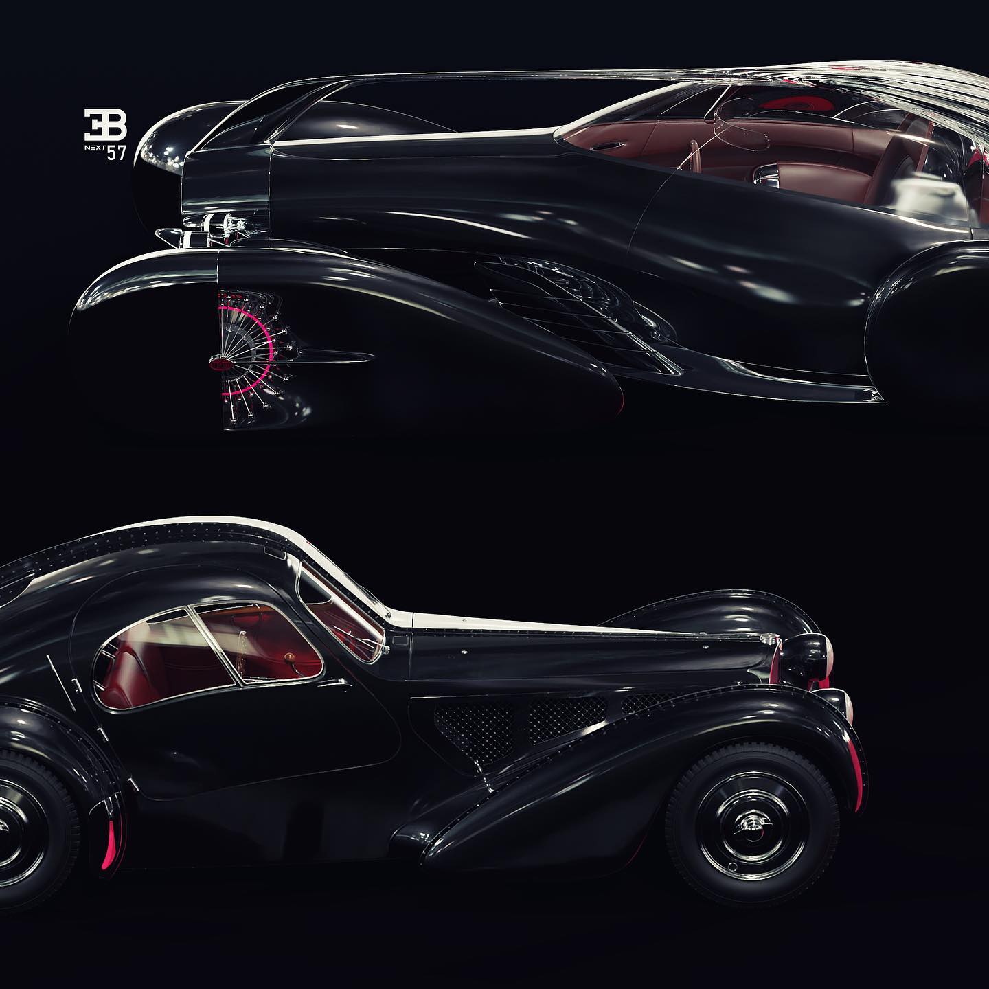 Bugatti NEXT-57 Concept by Cong (2020)